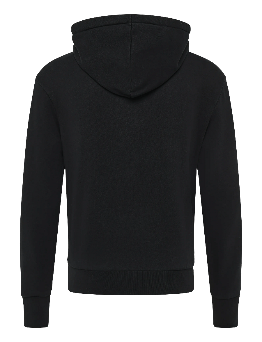 Maison Kitsune - TRICOLOR FOX PATCH CLASSIC HOODIE - sporta džemperi - black - 1