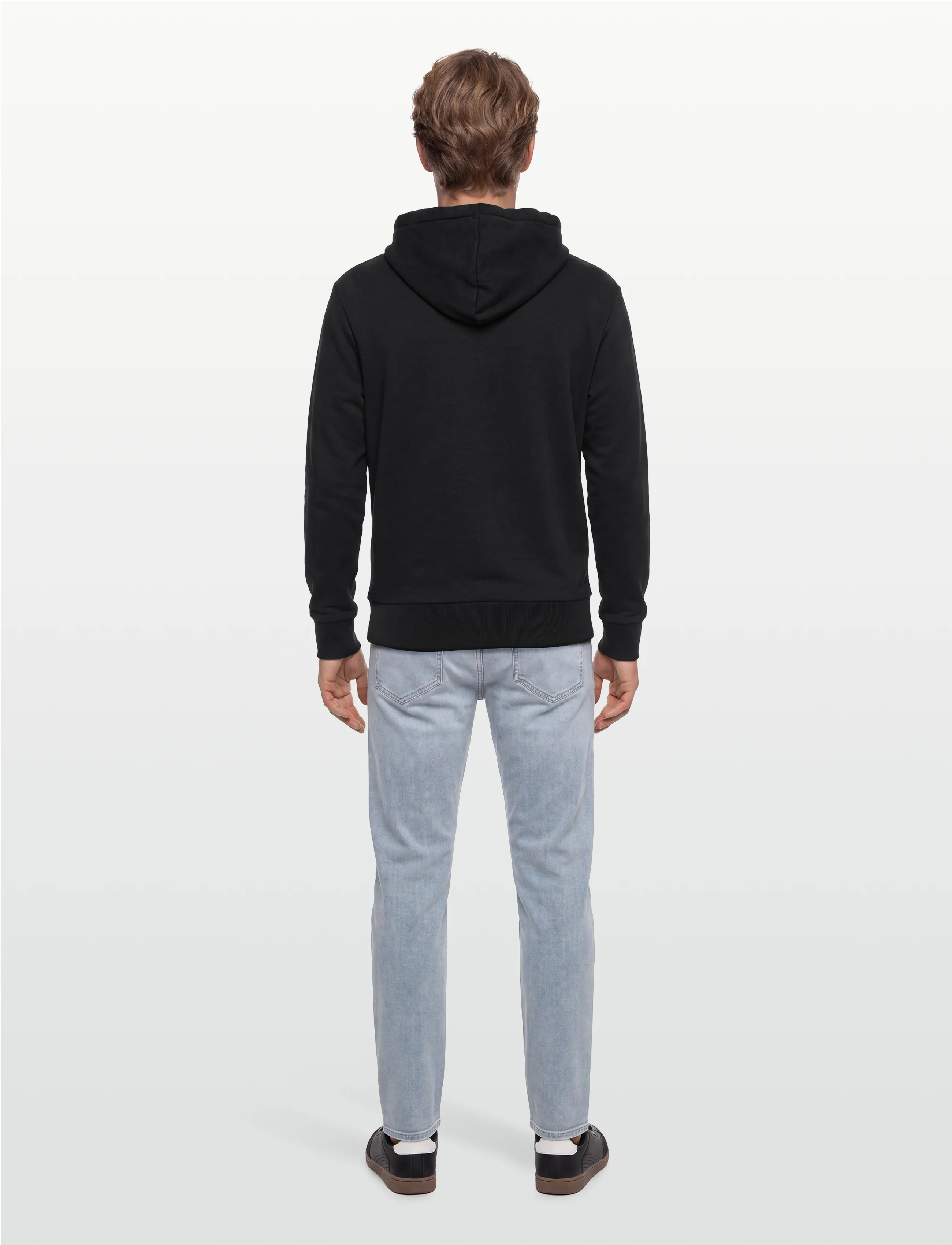 Maison Kitsune - TRICOLOR FOX PATCH CLASSIC HOODIE - hoodies - black - 4