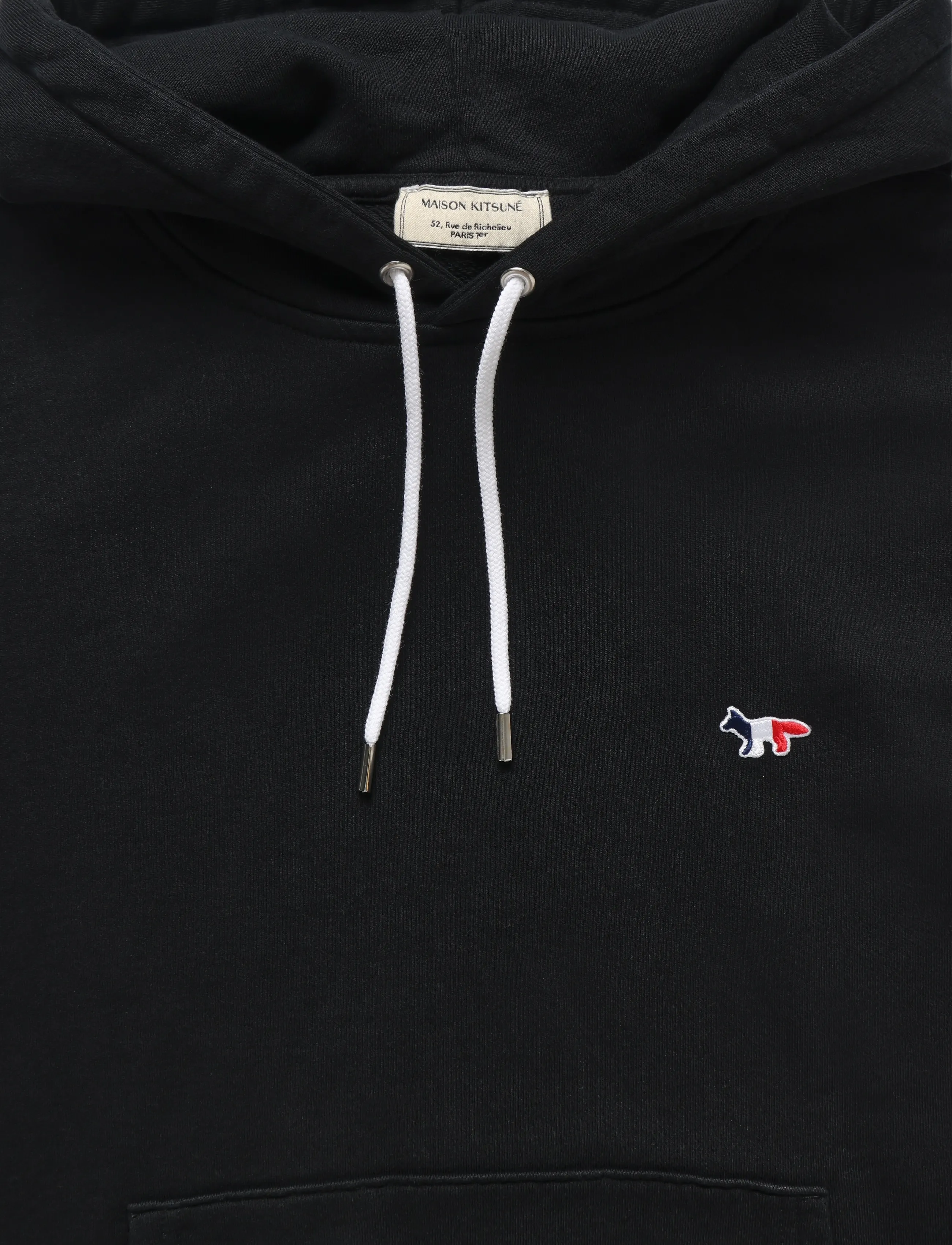 Maison Kitsune - TRICOLOR FOX PATCH CLASSIC HOODIE - black - 2