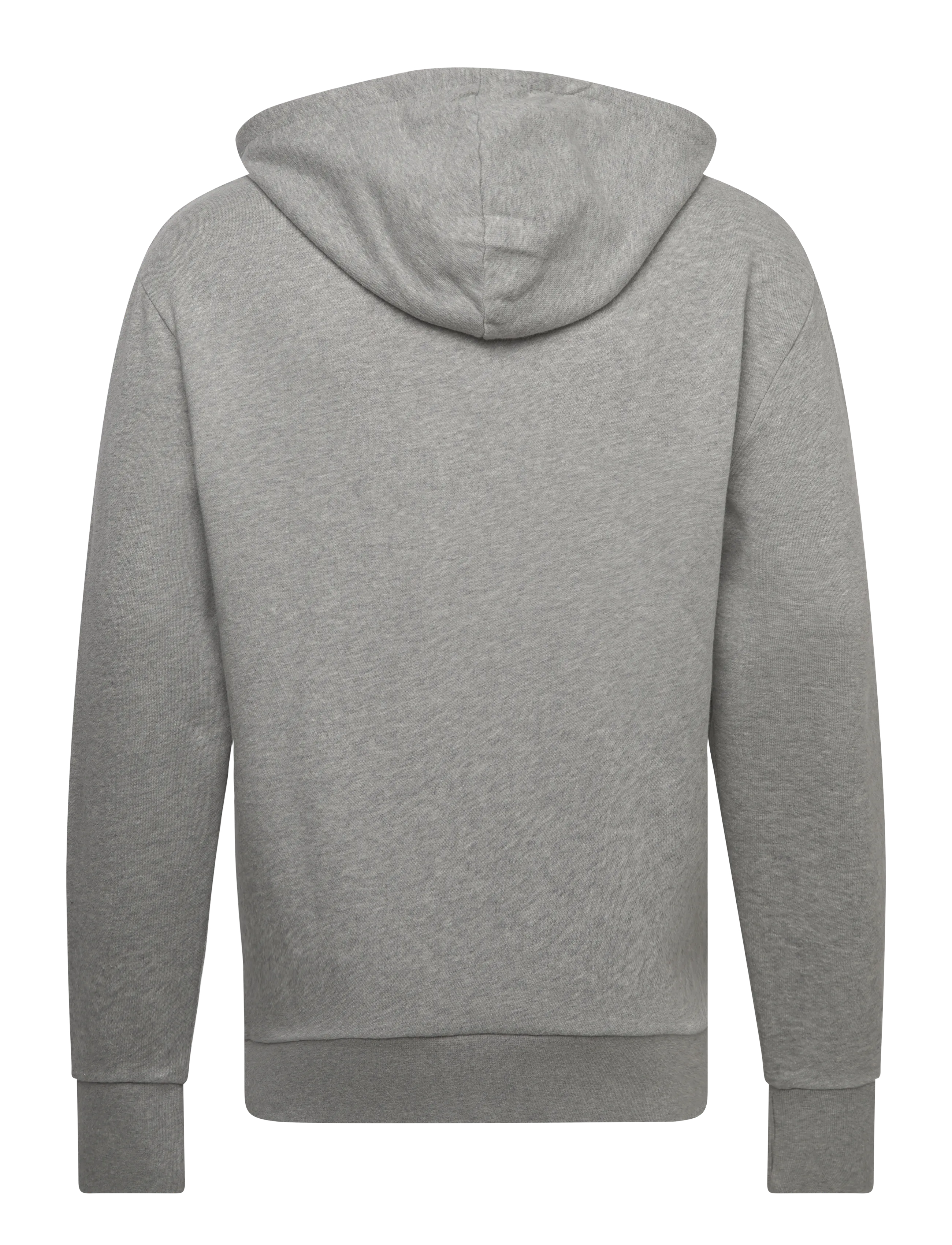 Maison Kitsune - TRICOLOR FOX PATCH CLASSIC HOODIE - hættetrøjer - grey melange - 1
