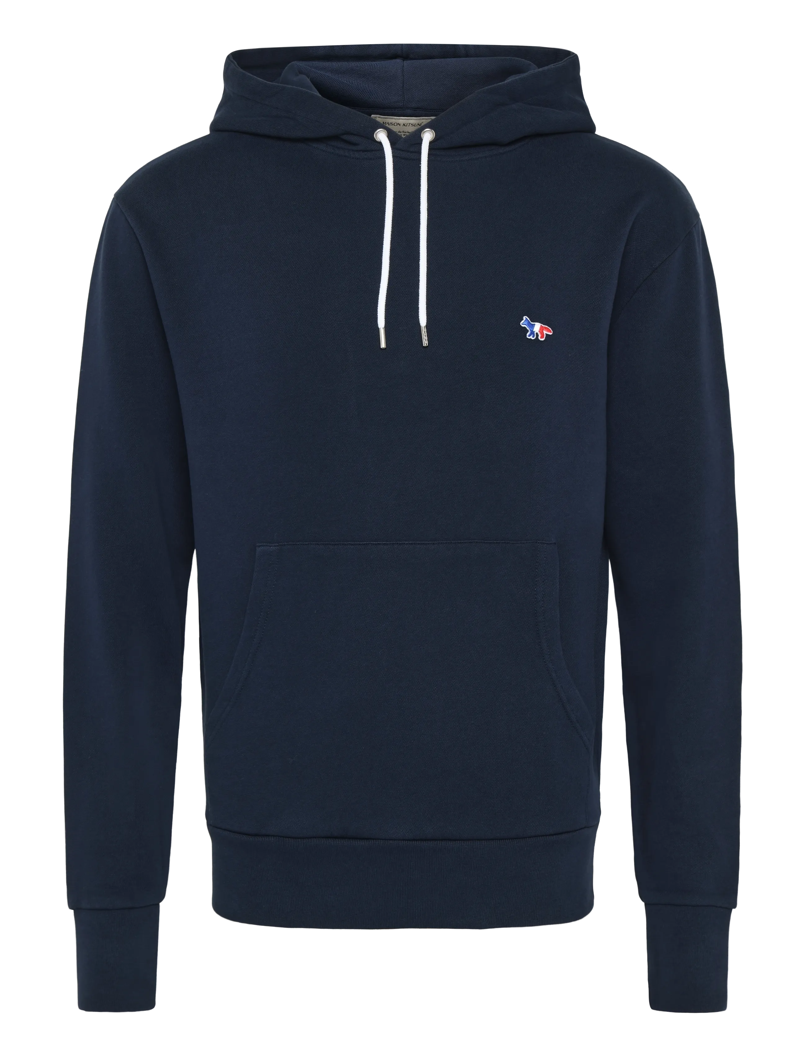 Maison Kitsune TRICOLOR FOX PATCH CLASSIC HOODIE - Sweatshirts - NAVY / navy