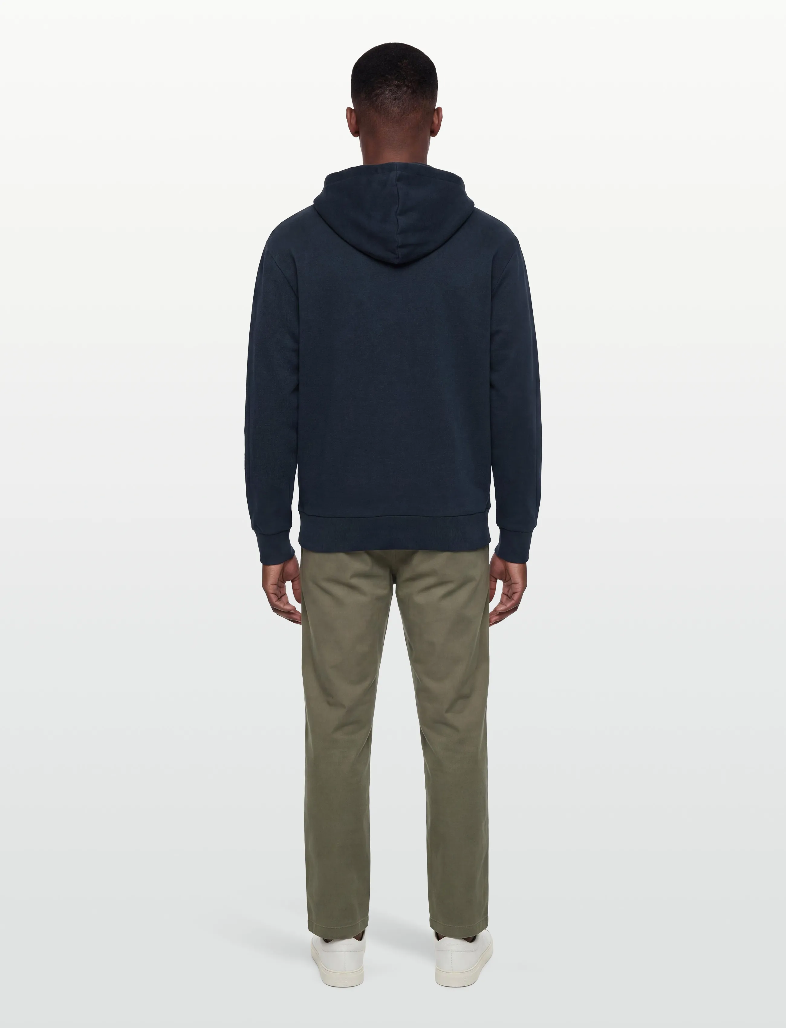 Maison Kitsune - TRICOLOR FOX PATCH CLASSIC HOODIE - hoodies - navy - 4