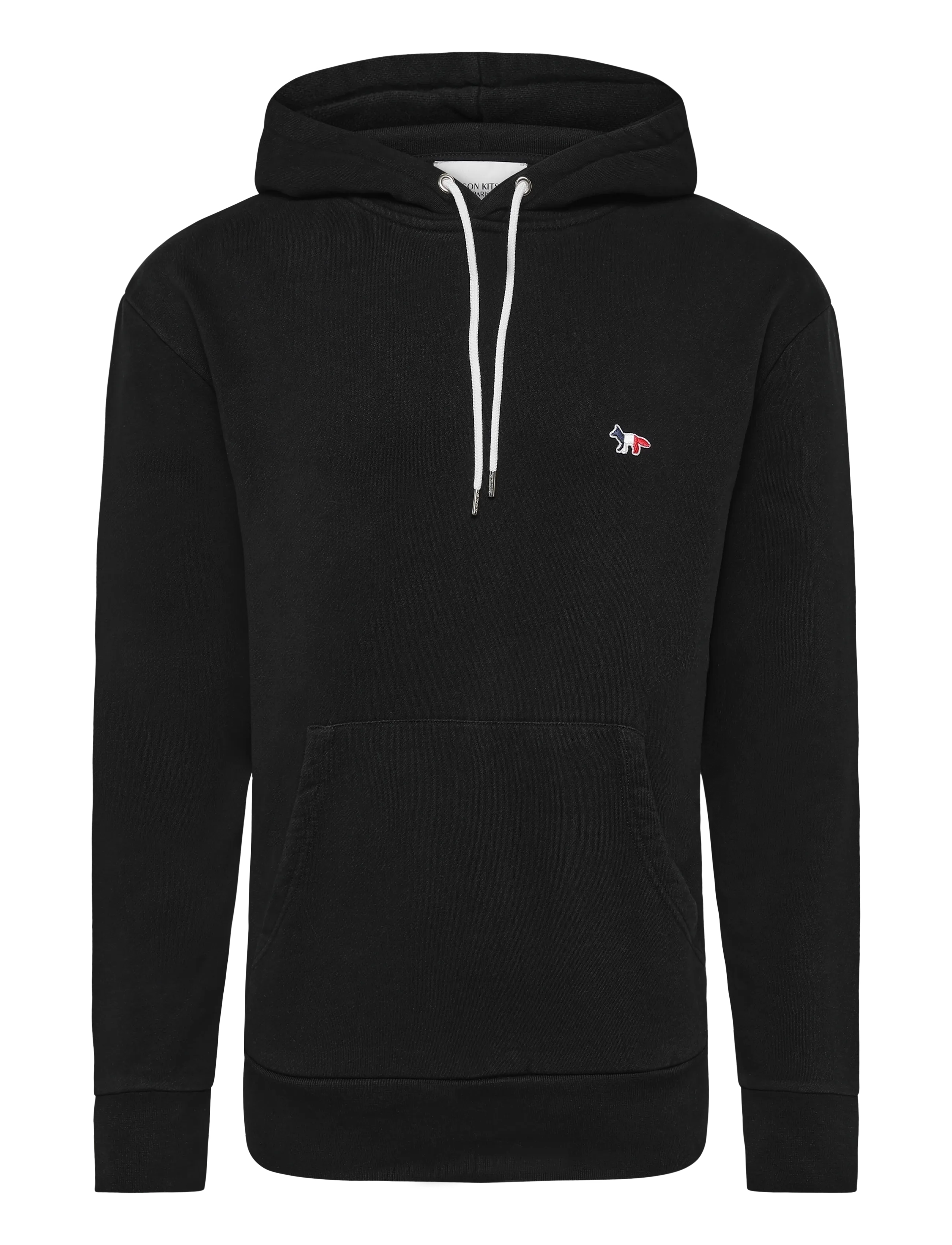 Maison Kitsune - TRICOLOR FOX PATCH CLASSIC HOODIE - black - 1