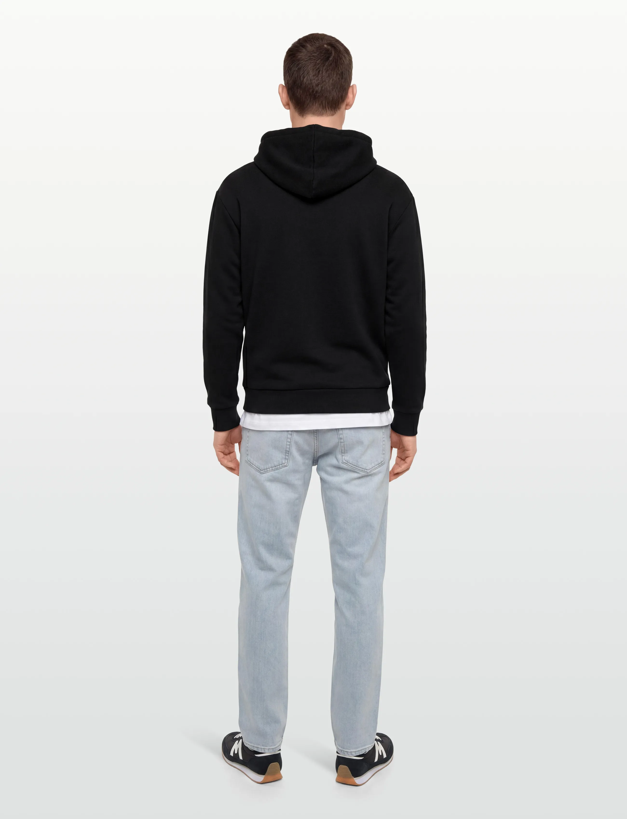 Tricolor Fox Patch Classic Hoodie 3