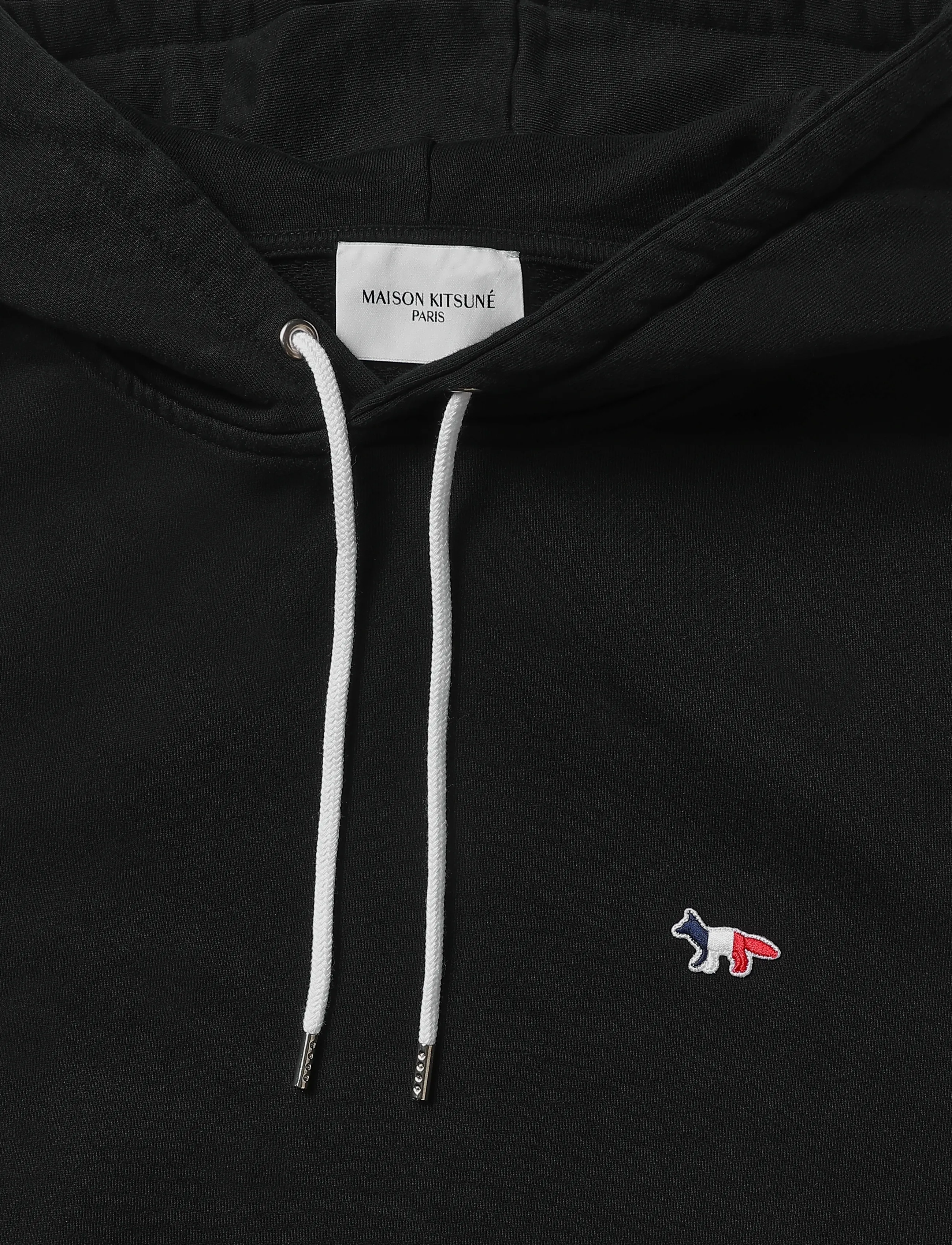 Maison Kitsune - TRICOLOR FOX PATCH CLASSIC HOODIE - black - 5