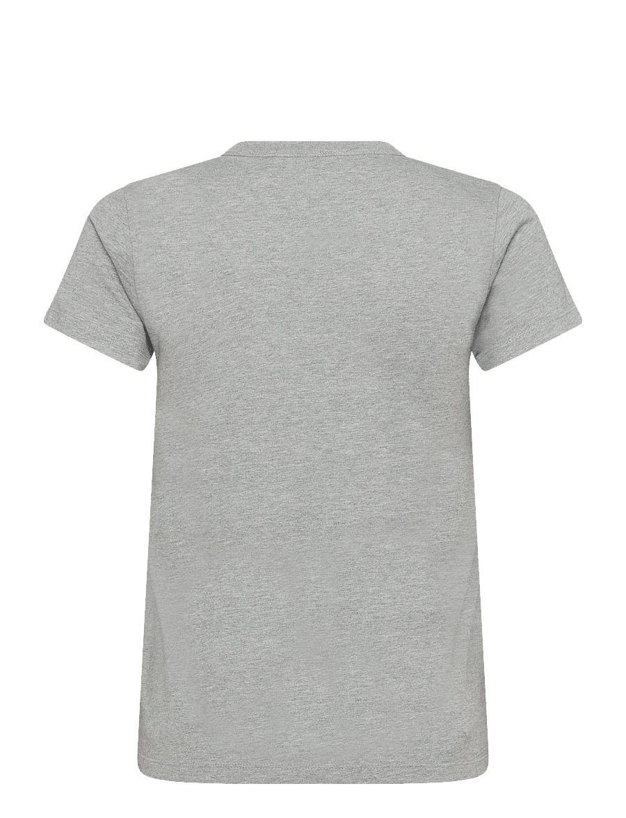 Maison Kitsune - PARISIENNE CLASSIC TEE-SHIRT - t-särgid - grey melange - 1