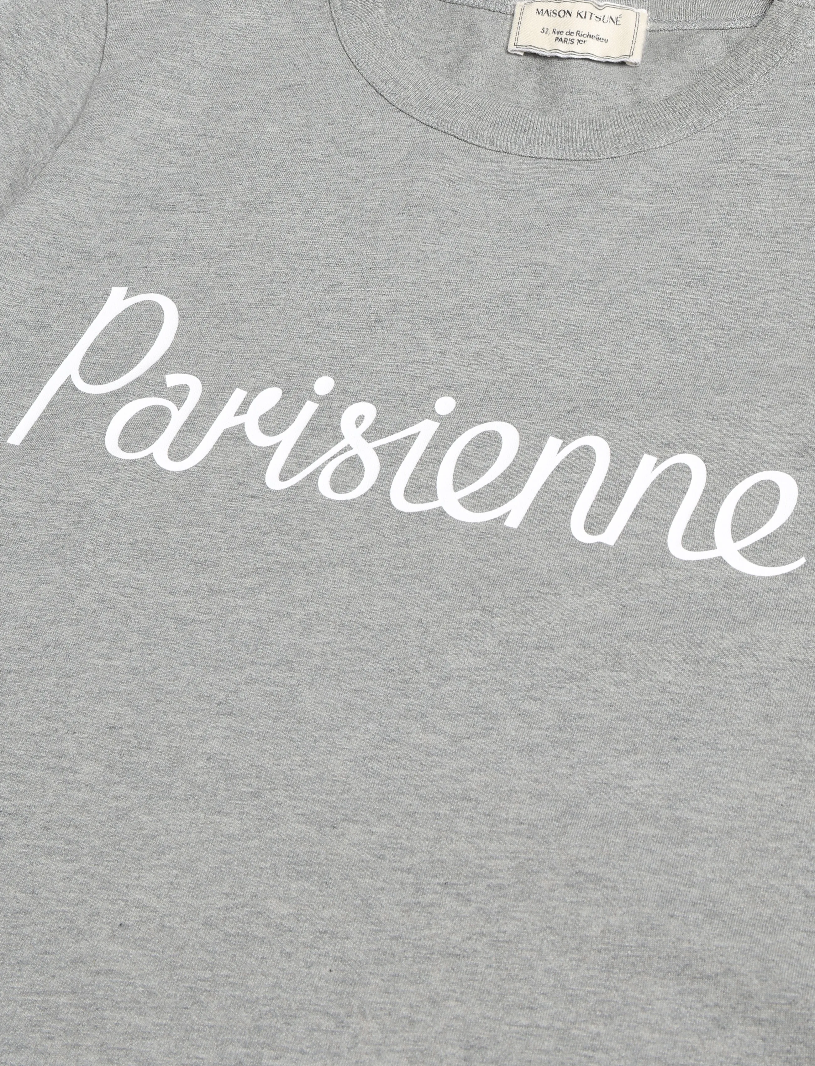 Maison Kitsune - PARISIENNE CLASSIC TEE-SHIRT - grey melange - 2