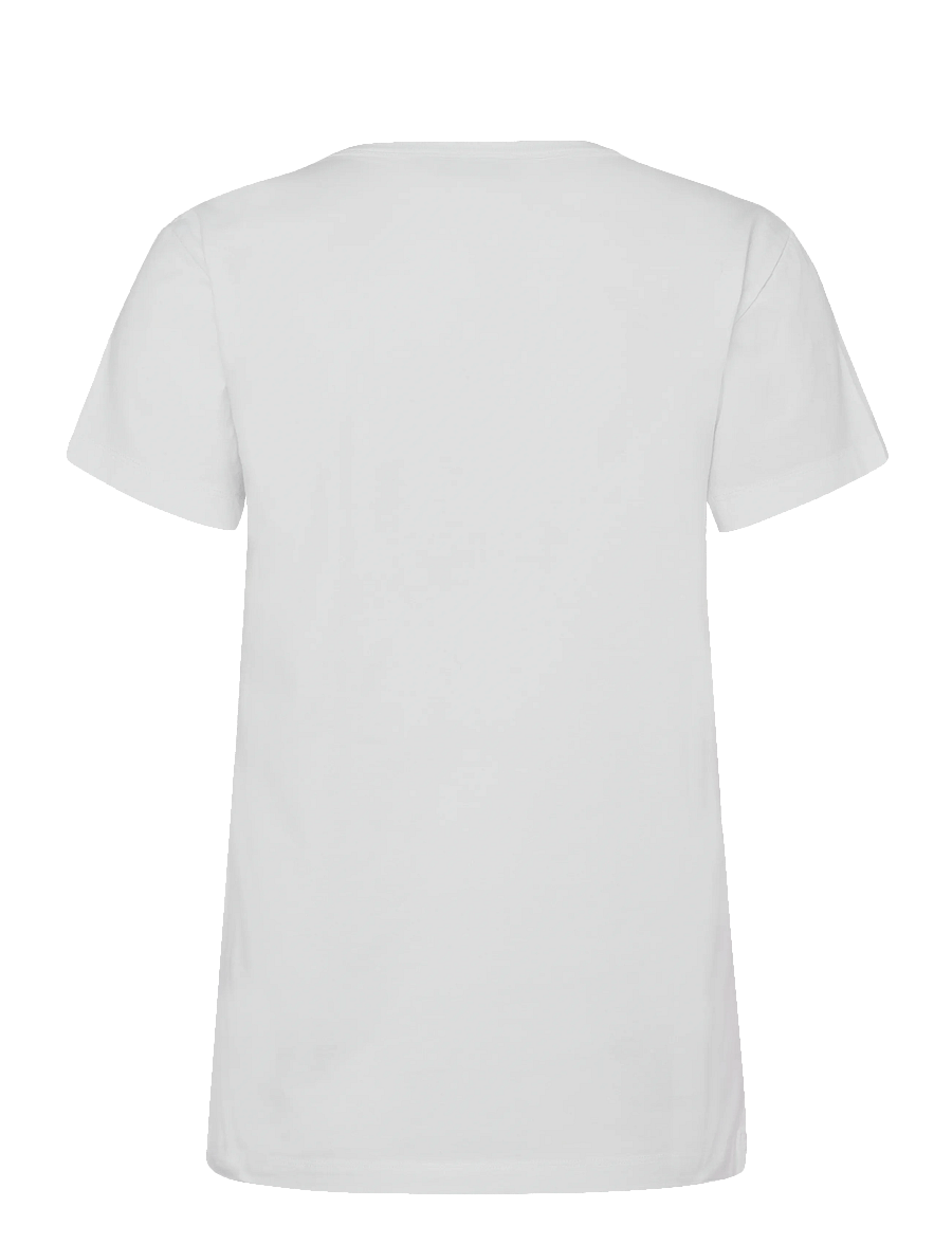 Maison Kitsune - TEE-SHIRT TRICOLOR FOX PATCH - t-shirts - white - 2