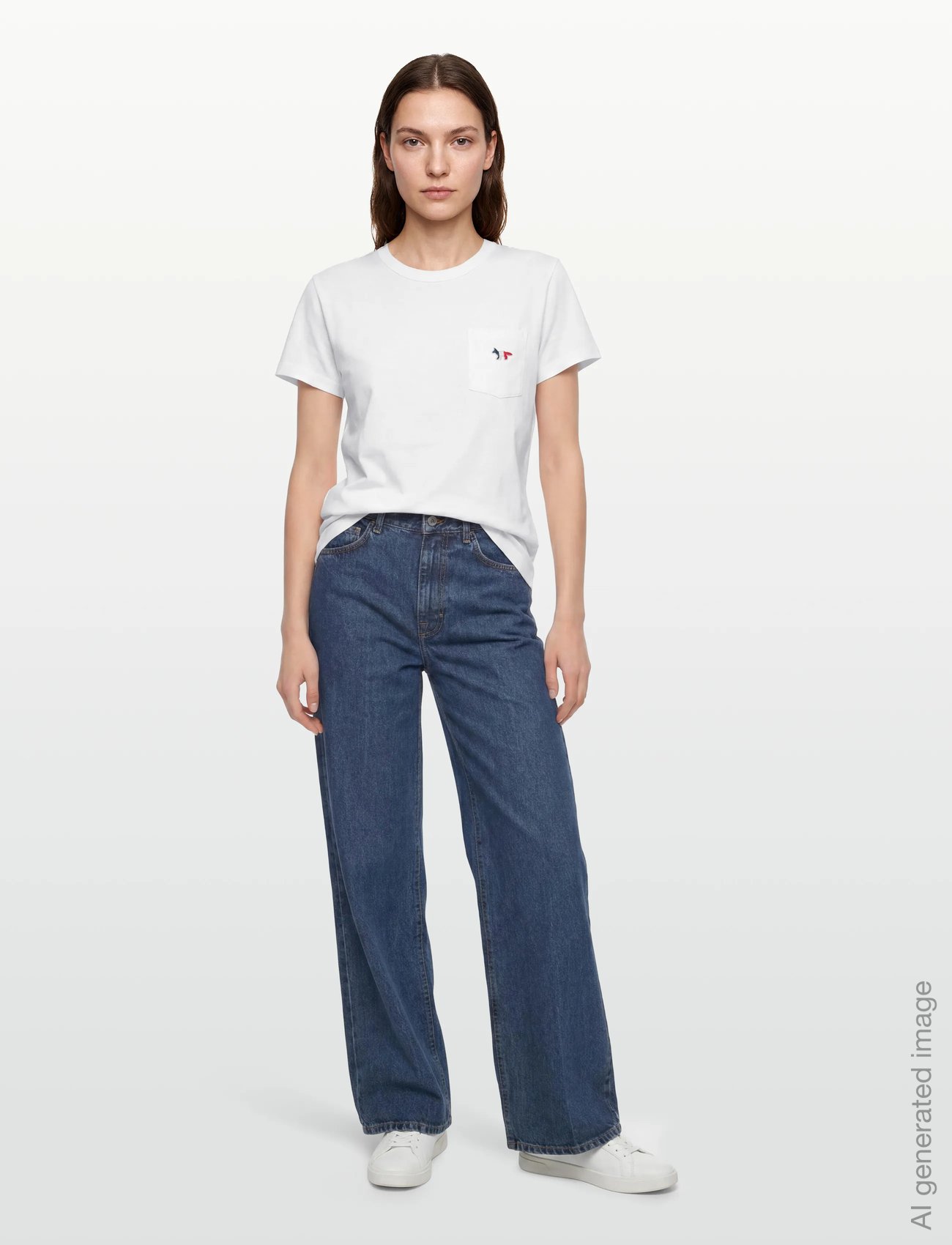 TEE-SHIRT TRICOLOR FOX PATCH