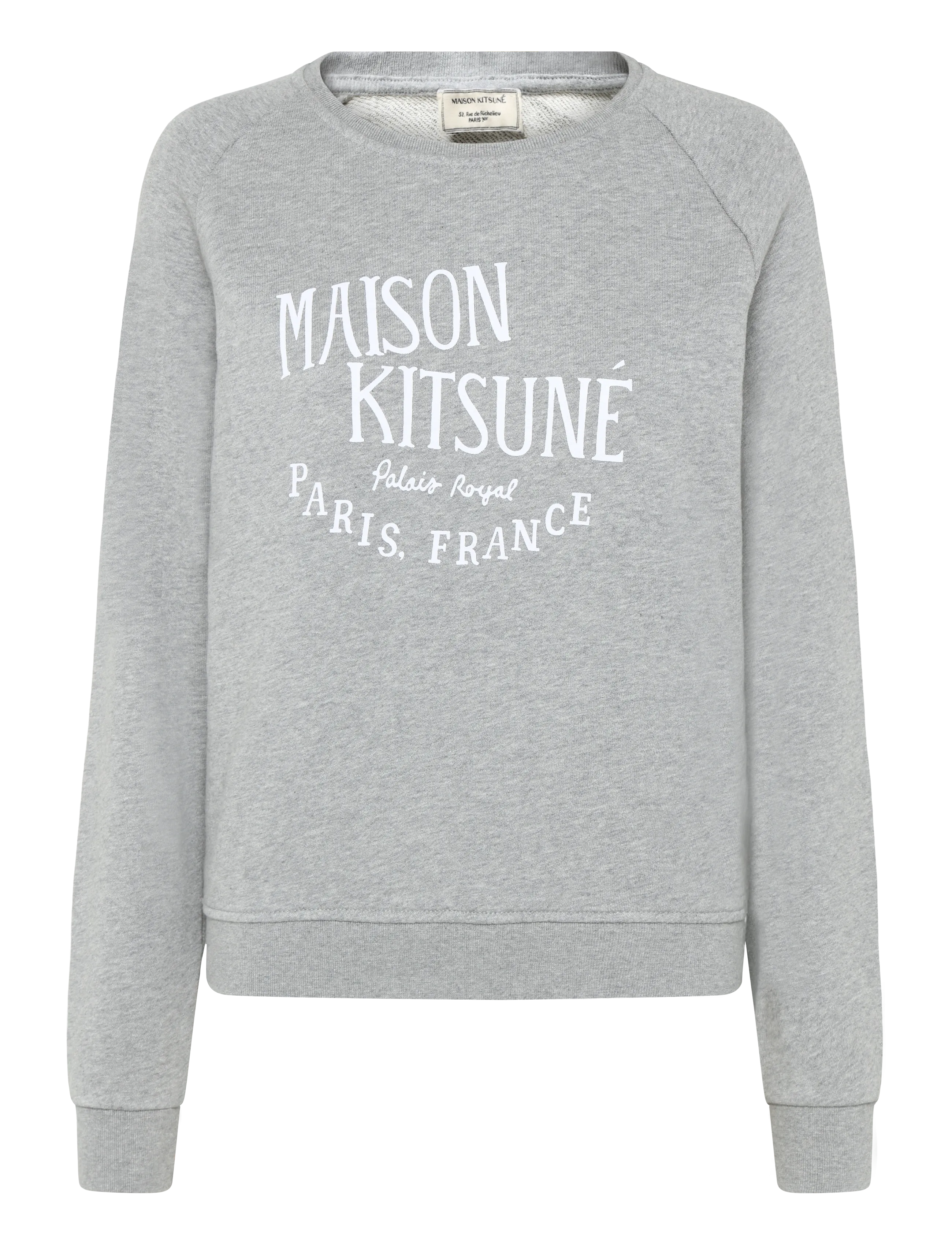 Maison Kitsune PALAIS ROYAL VINTAGE SWEATSHIRT - Džemperiai - GREY MELANGE / grey