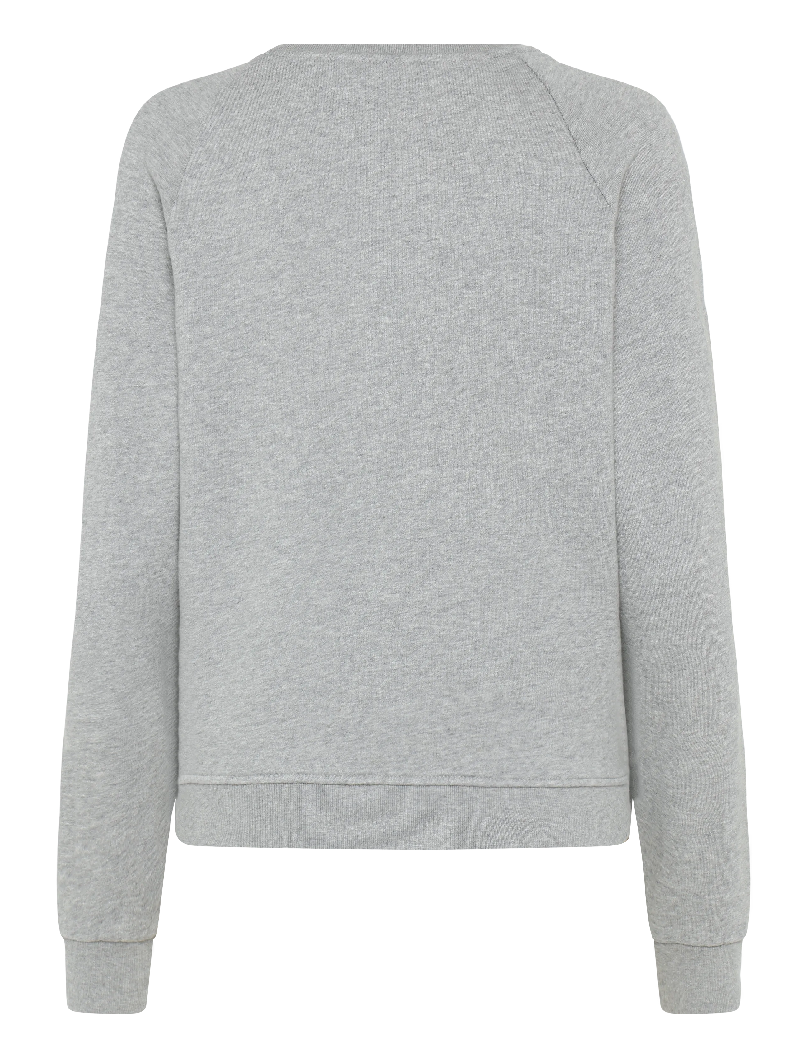Maison Kitsune - PALAIS ROYAL VINTAGE SWEATSHIRT - sweatshirts - grey melange - 2