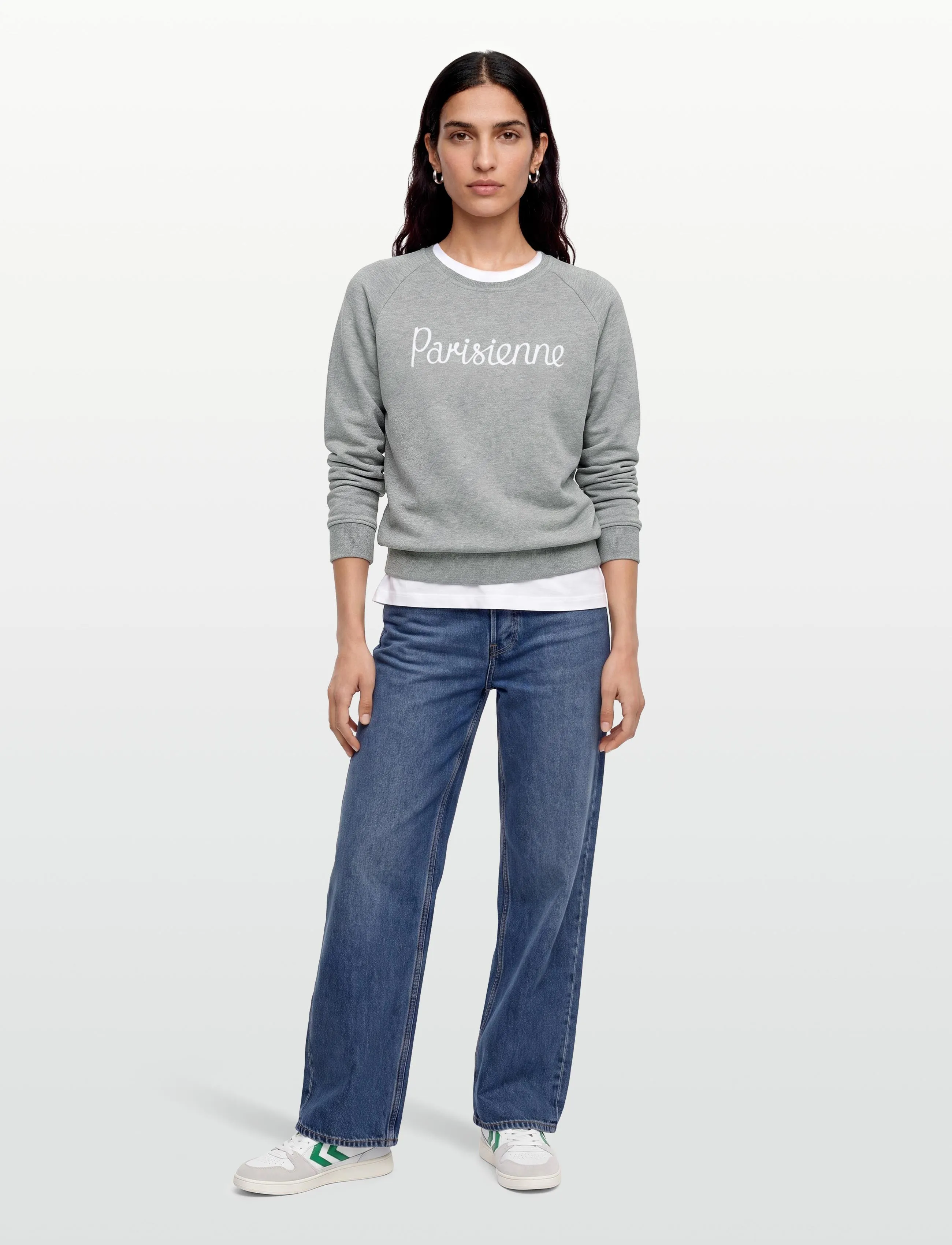Maison Kitsune - MSOAW00301KM0001 - igapäevane stiil - grey melange - 0