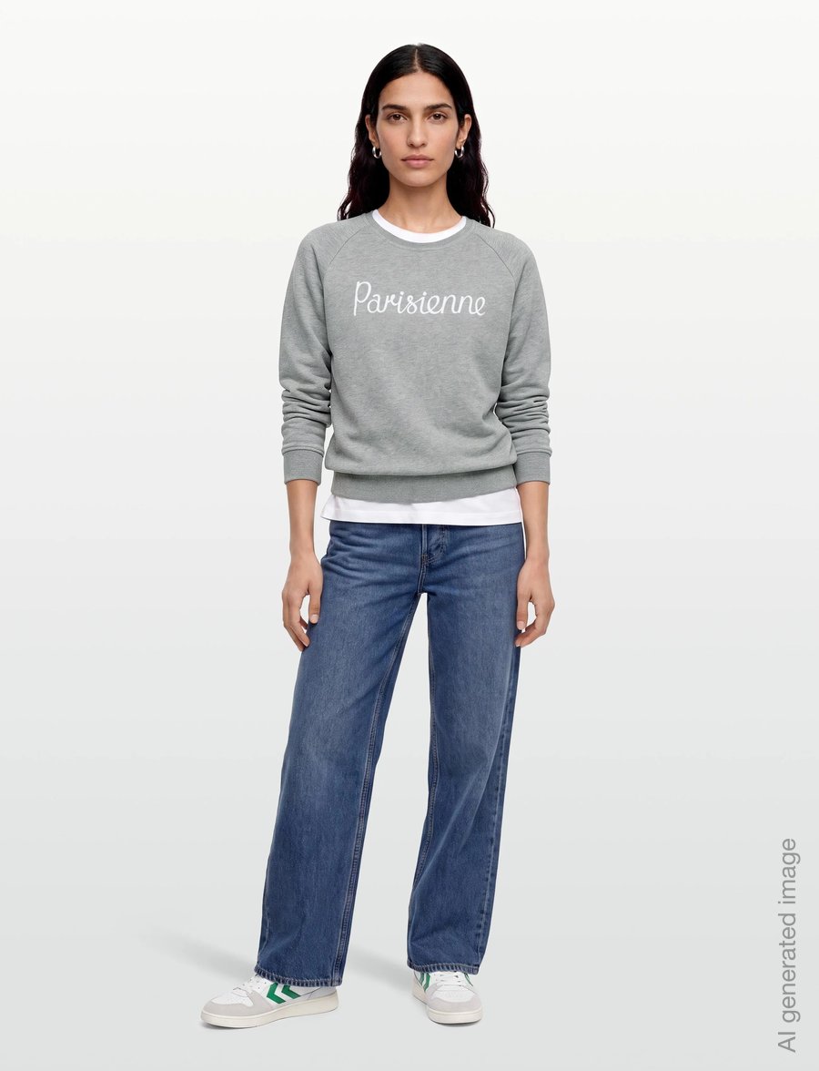 Maison Kitsune - MSOAW00301KM0001 - igapäevane stiil - grey melange - 0
