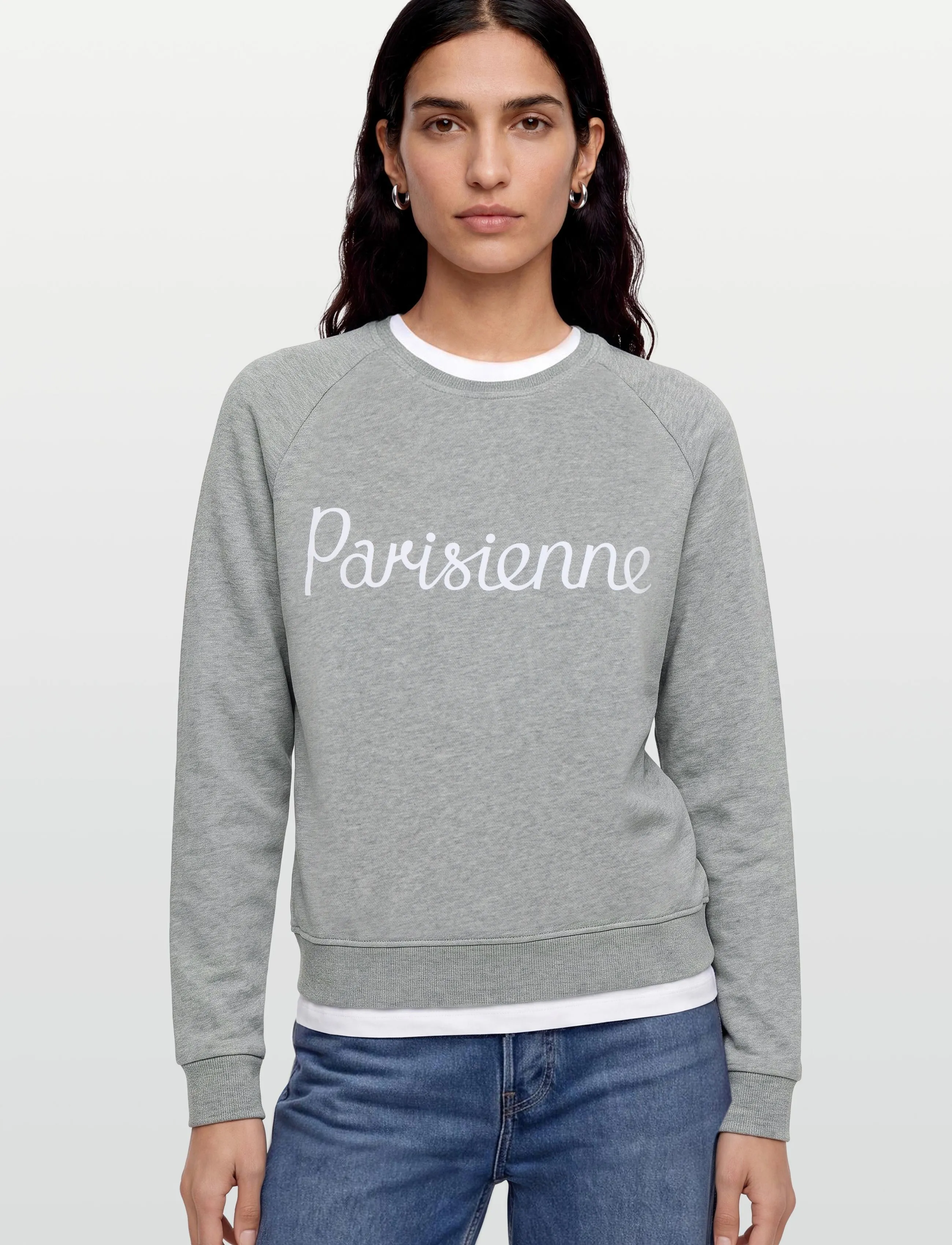 Maison Kitsune - MSOAW00301KM0001 - igapäevane stiil - grey melange - 3