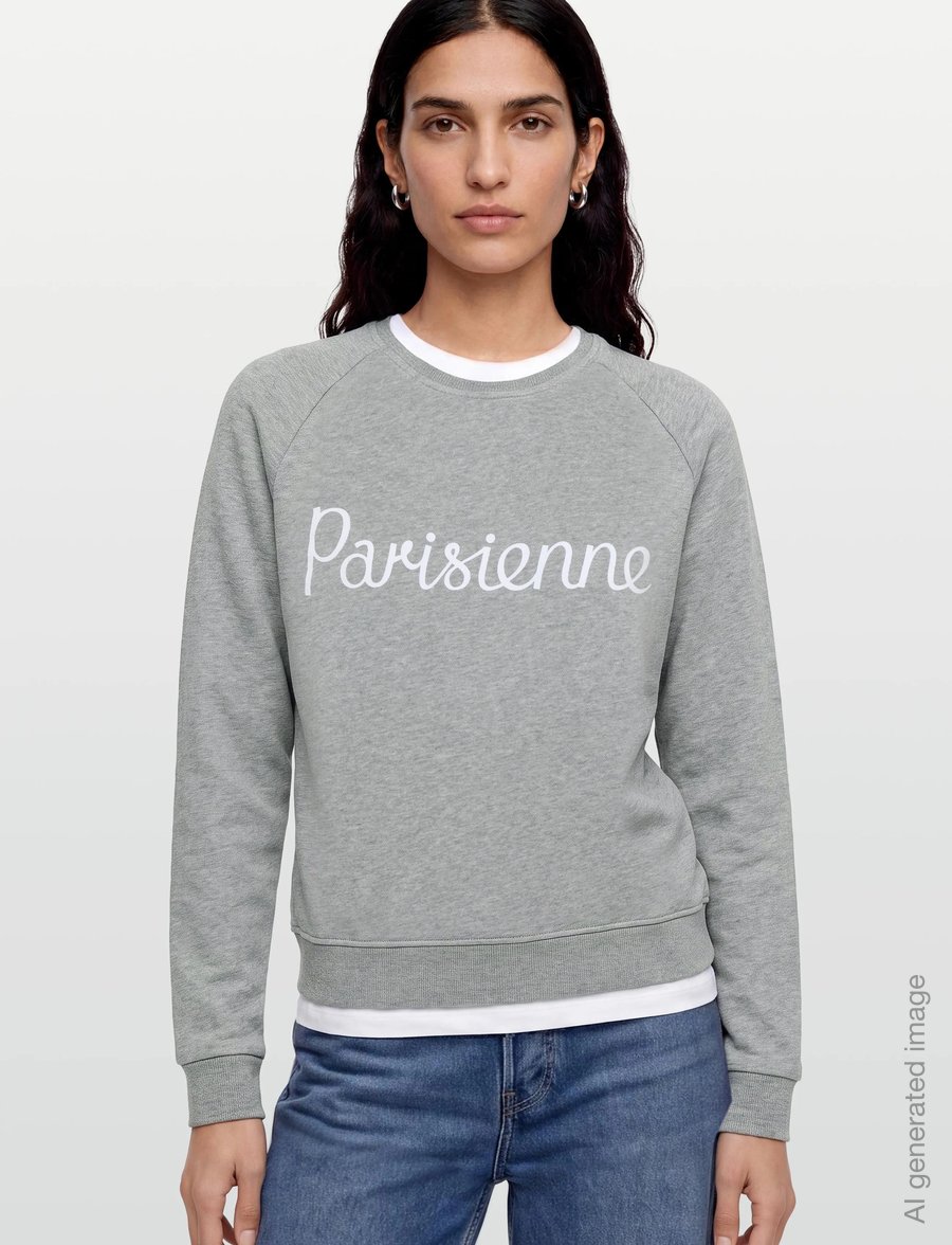 Maison Kitsune - MSOAW00301KM0001 - igapäevane stiil - grey melange - 3