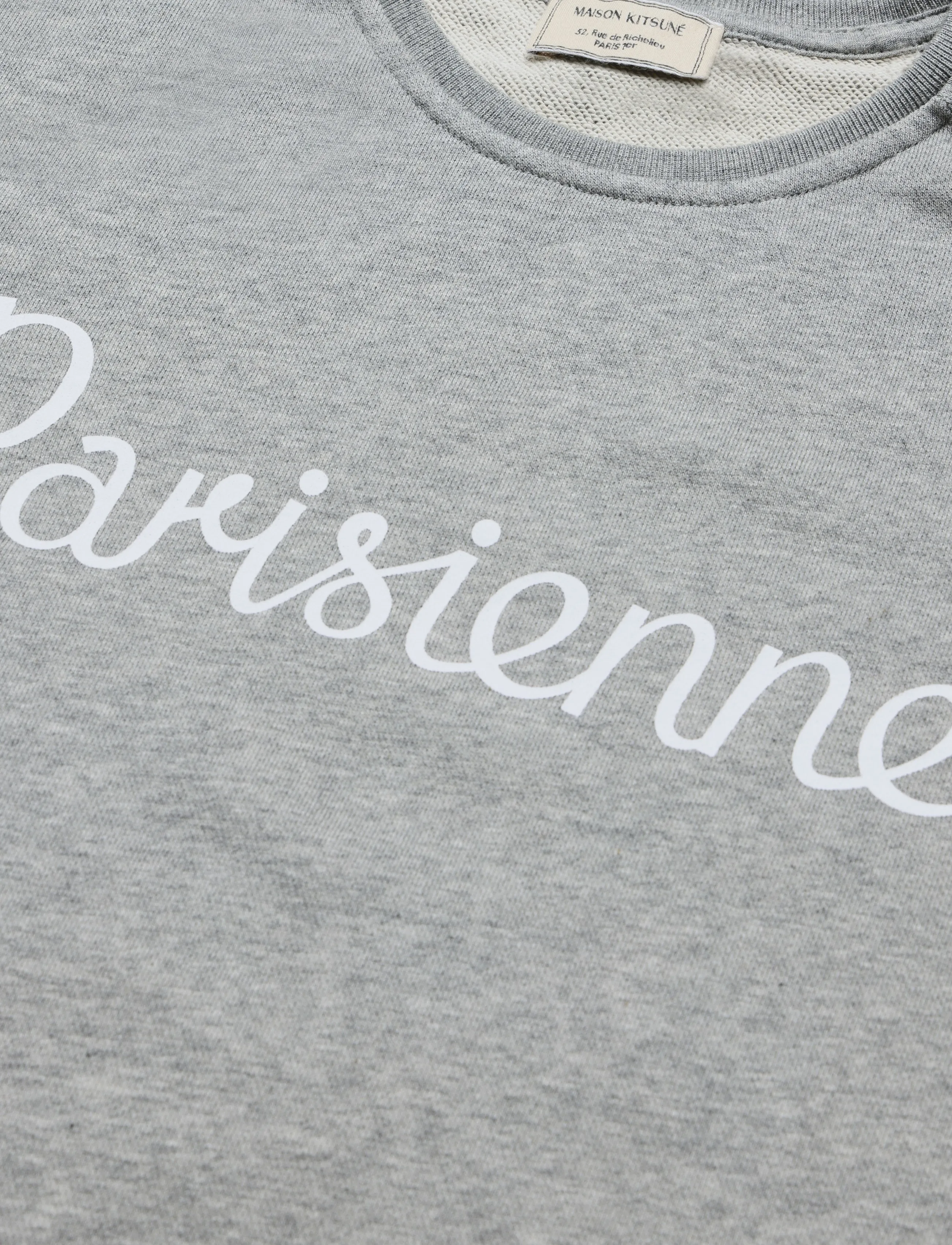 Maison Kitsune - PARISIENNE VINTAGE SWEATSHIRT - dressipluusid - grey melange - 2