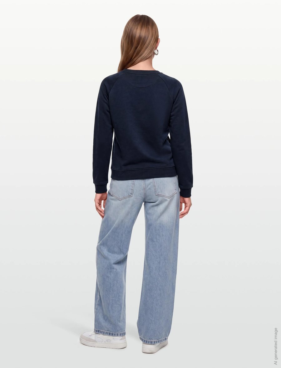Maison Kitsune - PARISIENNE VINTAGE SWEATSHIRT - igapäevane stiil - navy - 4
