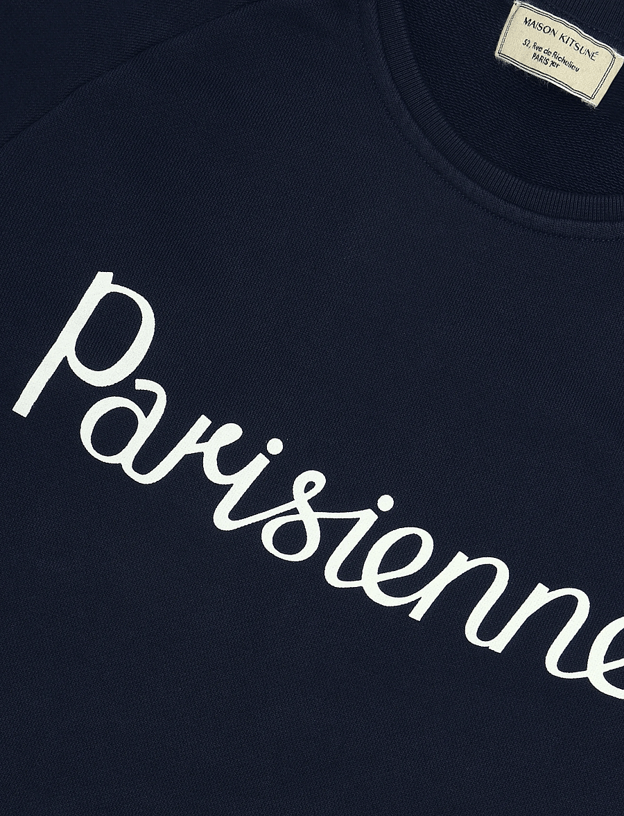Maison Kitsune - PARISIENNE VINTAGE SWEATSHIRT - igapäevane stiil - navy - 5