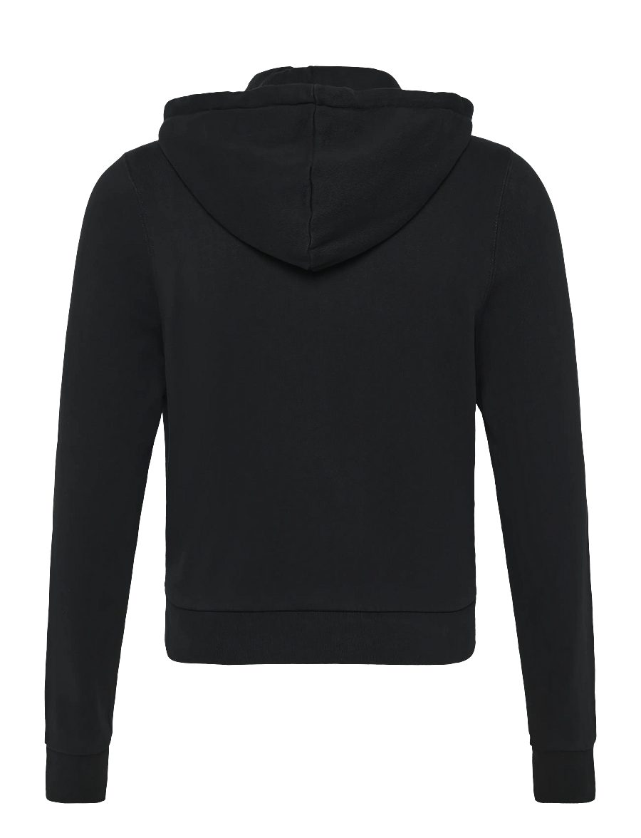 Maison Kitsune - TRICOLOR FOX PATCH ZIP HOODIE - hoodies - black - 2