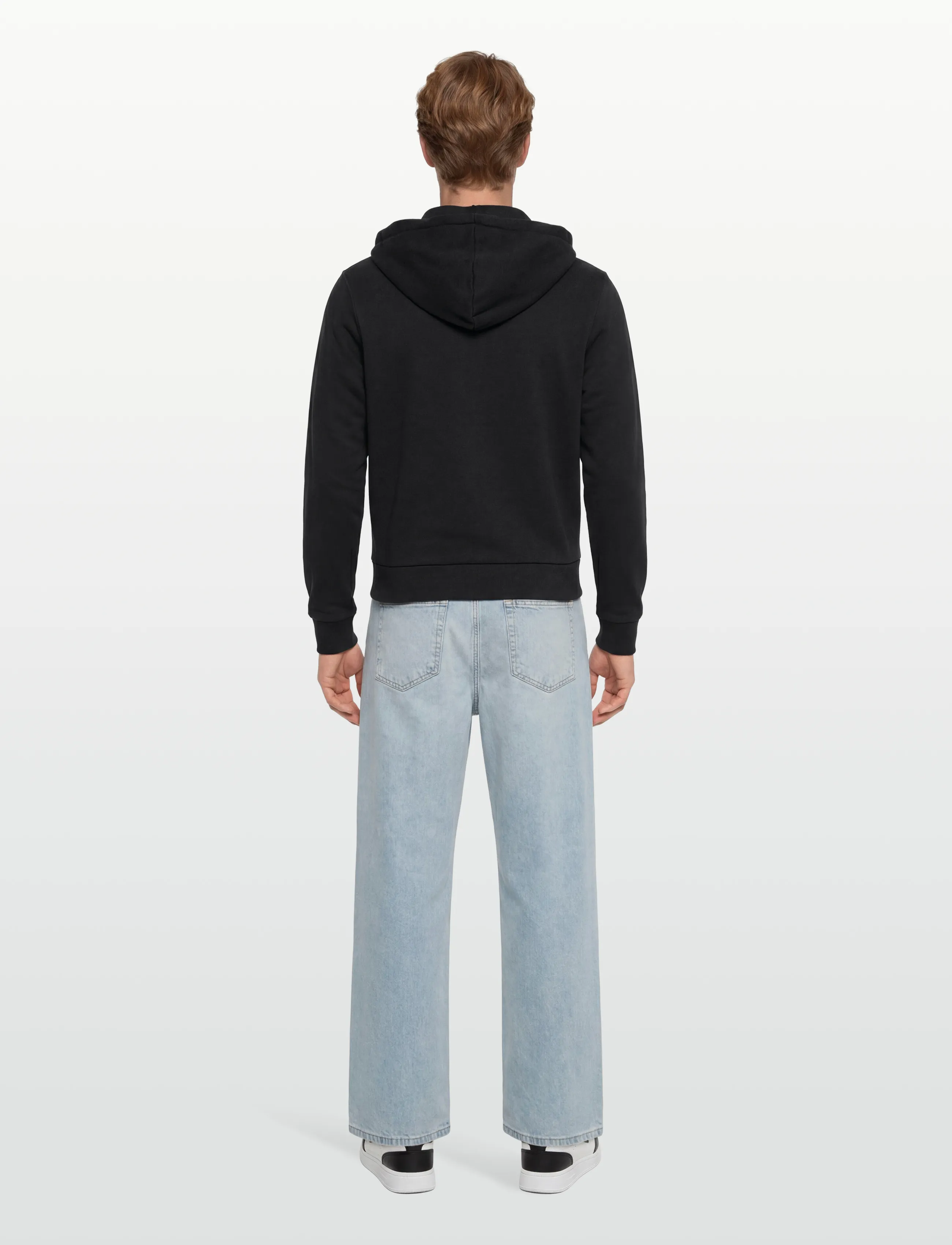 Maison Kitsune - TRICOLOR FOX PATCH ZIP HOODIE - black - 4