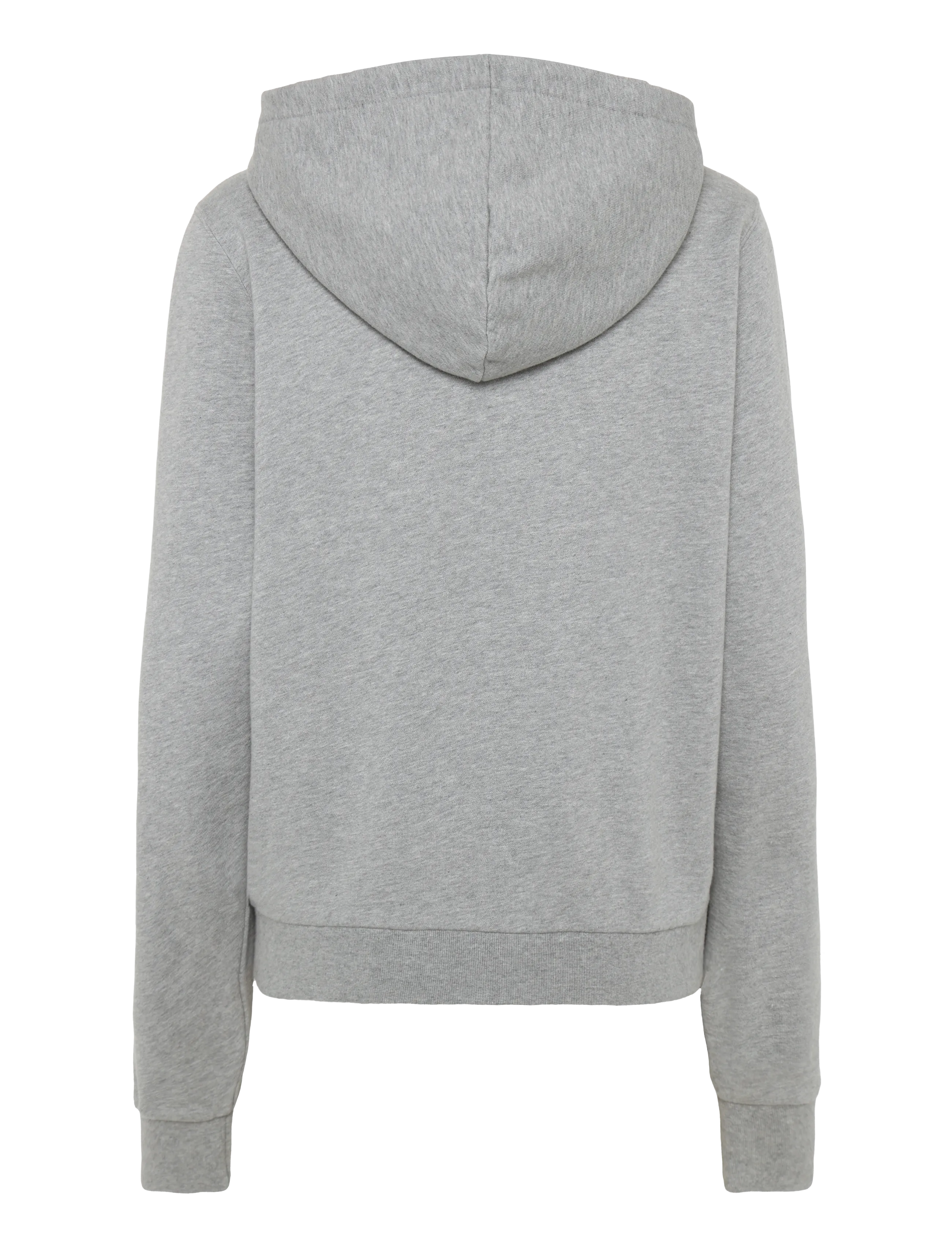 Maison Kitsune - TRICOLOR FOX PATCH ZIP HOODIE - kapuzenpullover - grey melange - 1