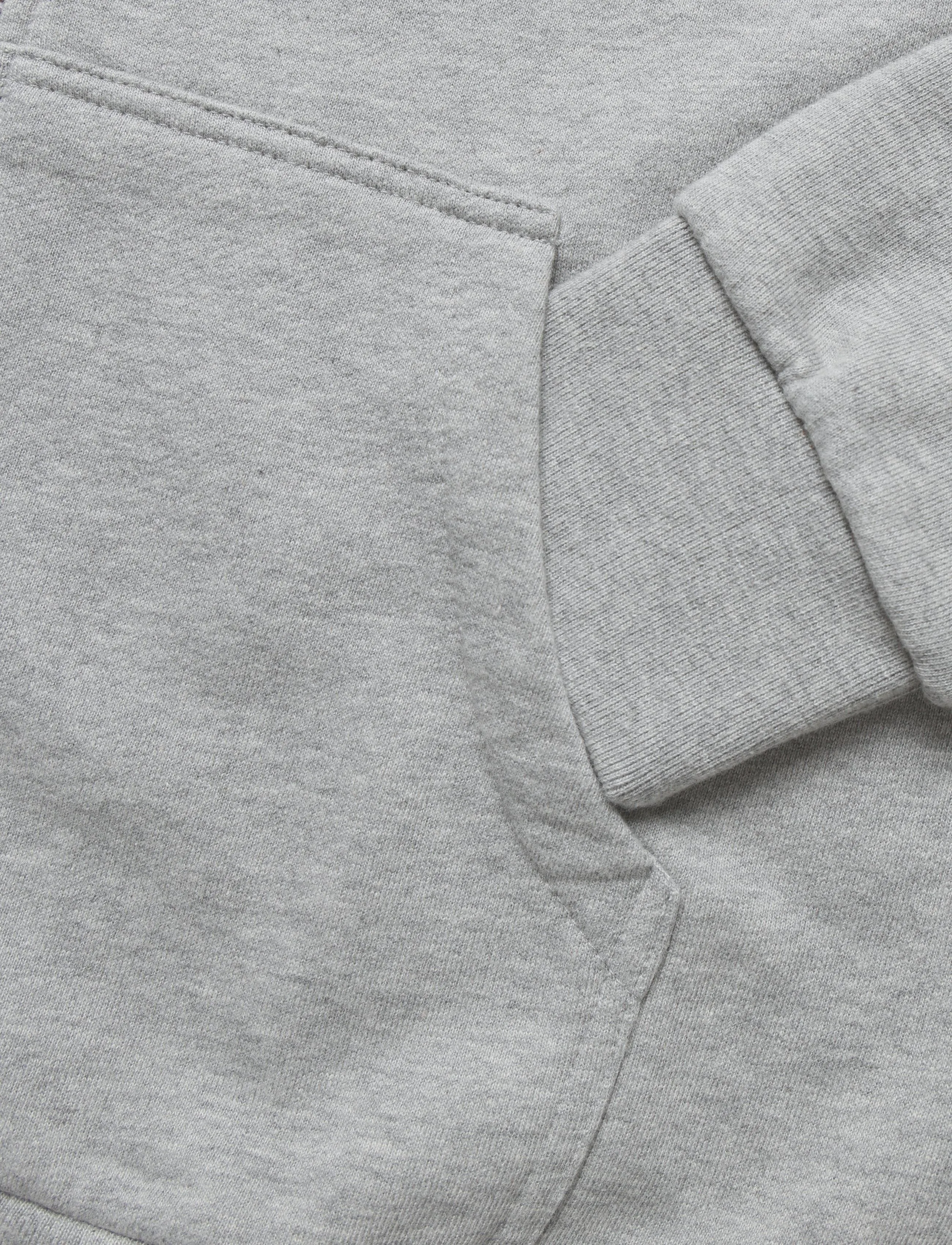 Maison Kitsune - TRICOLOR FOX PATCH ZIP HOODIE - kapuzenpullover - grey melange - 3
