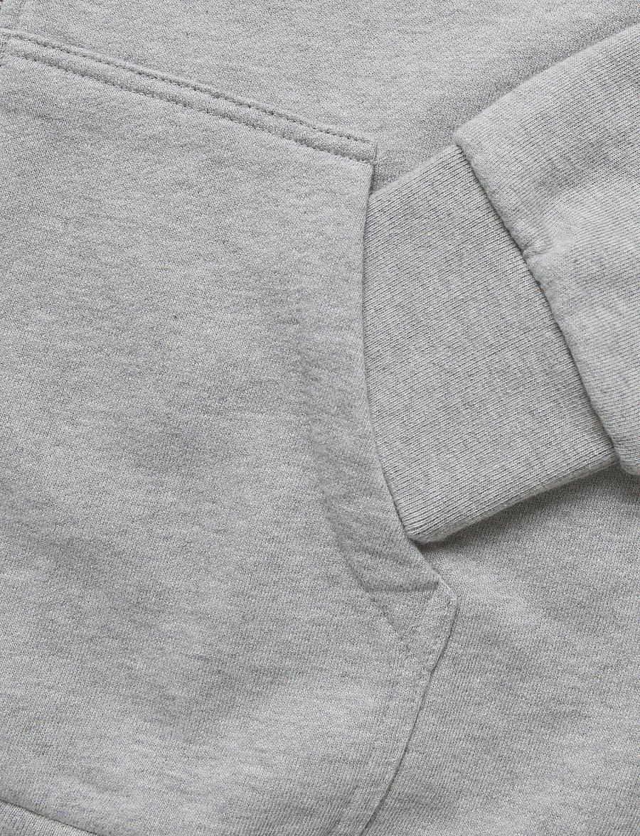 Maison Kitsune - TRICOLOR FOX PATCH ZIP HOODIE - kapuzenpullover - grey melange - 3