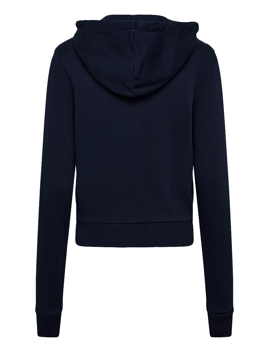 Maison Kitsune - TRICOLOR FOX PATCH ZIP HOODIE - hoodies - navy - 2