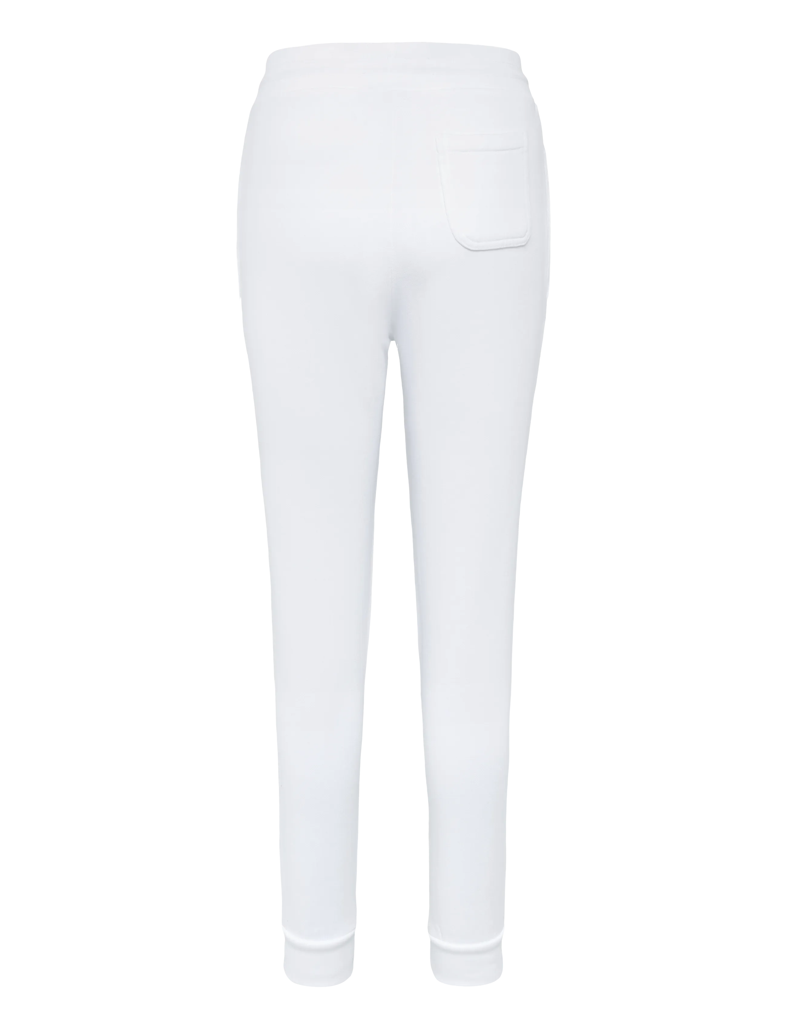 Maison Kitsune - TRICOLOR FOX PATCH CLASSIC JOG PANT - dressipüksid - white - 2