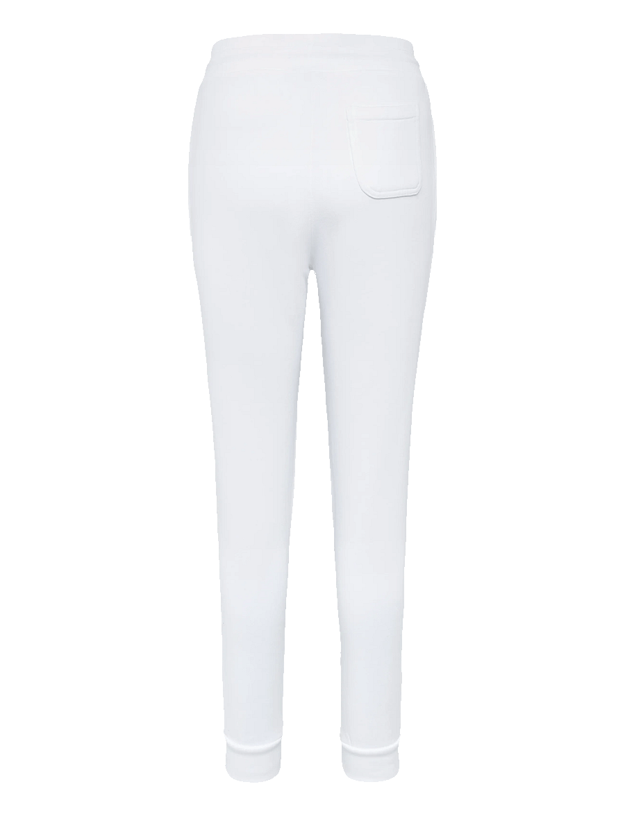 Maison Kitsune - TRICOLOR FOX PATCH CLASSIC JOG PANT - dressipüksid - white - 2