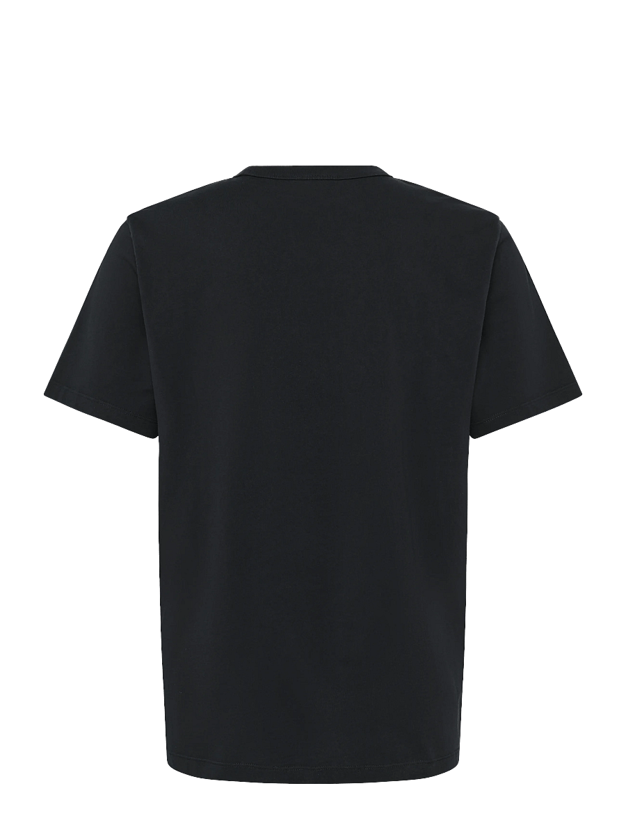 Maison Kitsune - CAFE KITSUNE COFFEE CUP RELAX TEE-SHIRT - kurzärmelige t-shirts - black - 1