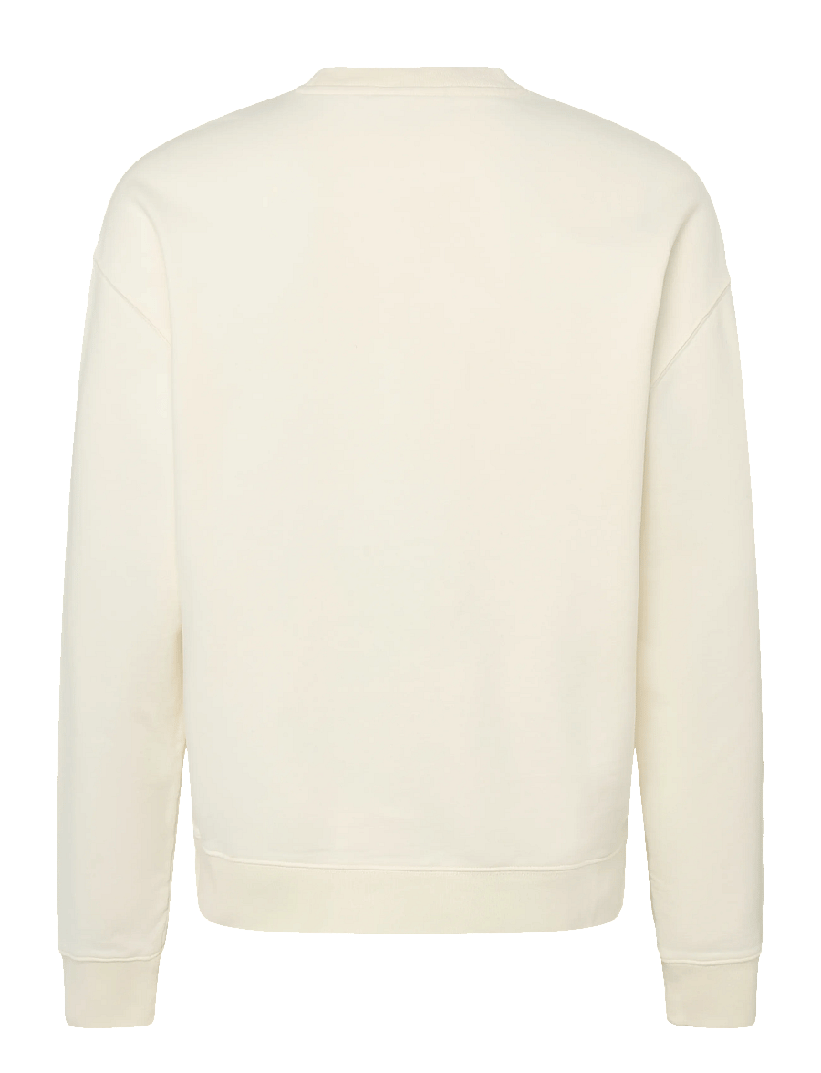 Maison Kitsune - CAFÉ KITSUNÉ FOX RELAXED SWEATSHIRT - sweatshirts - tapioca - 2
