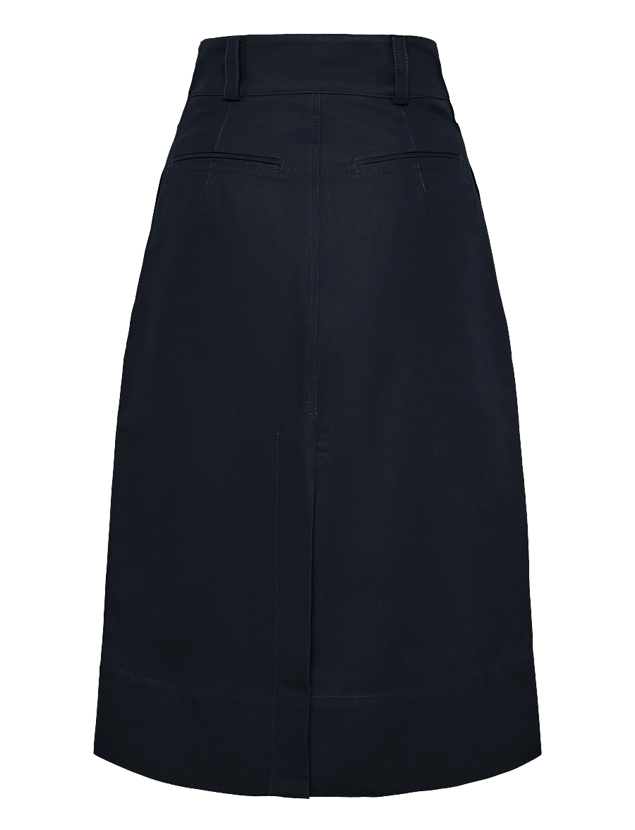 Maison Kitsune - ARMY SKIRT - midiseelikud - dark navy - 1