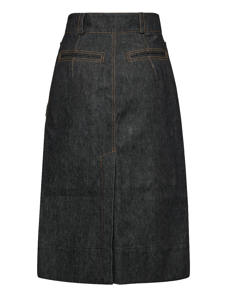 Maison Kitsune - ARMY SKIRT - jeanskjolar - black - 1