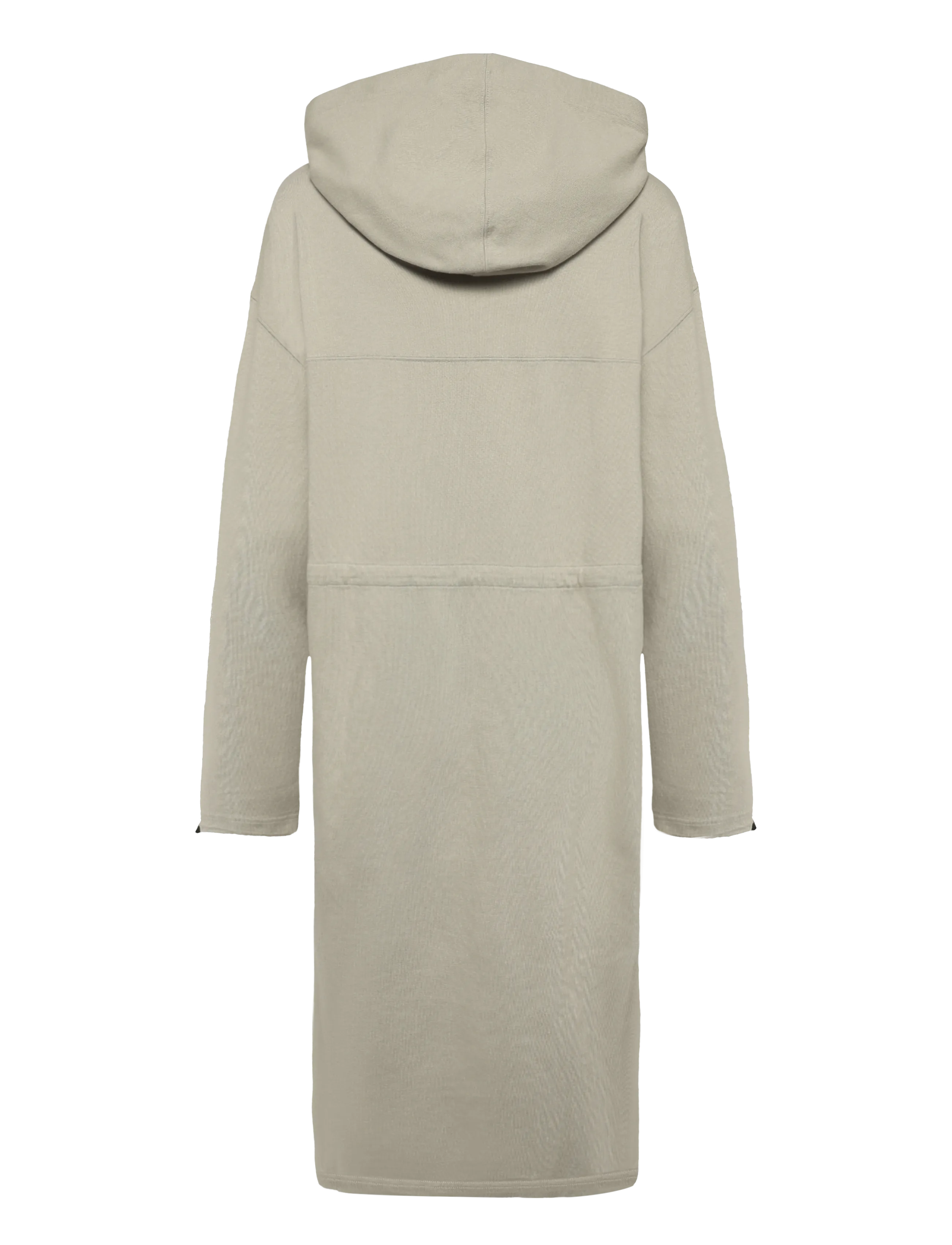 Maison Kitsune - HOODIE DRESS - stickade klänningar - beige - 2