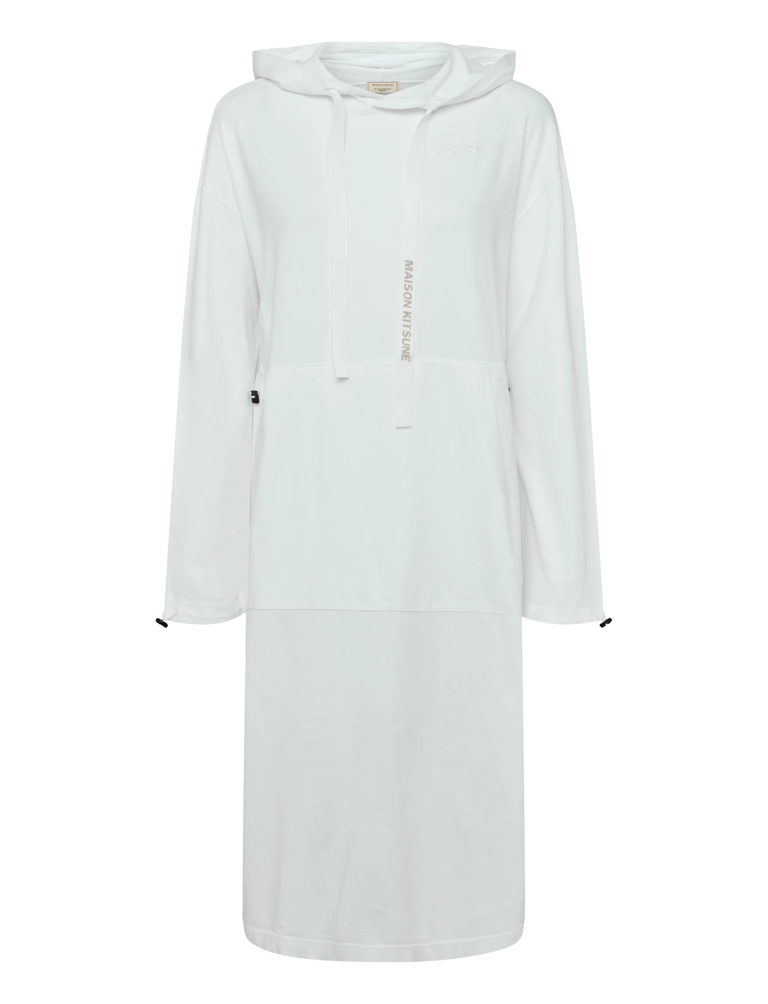 Maison Kitsune - HOODIE DRESS - white - 1