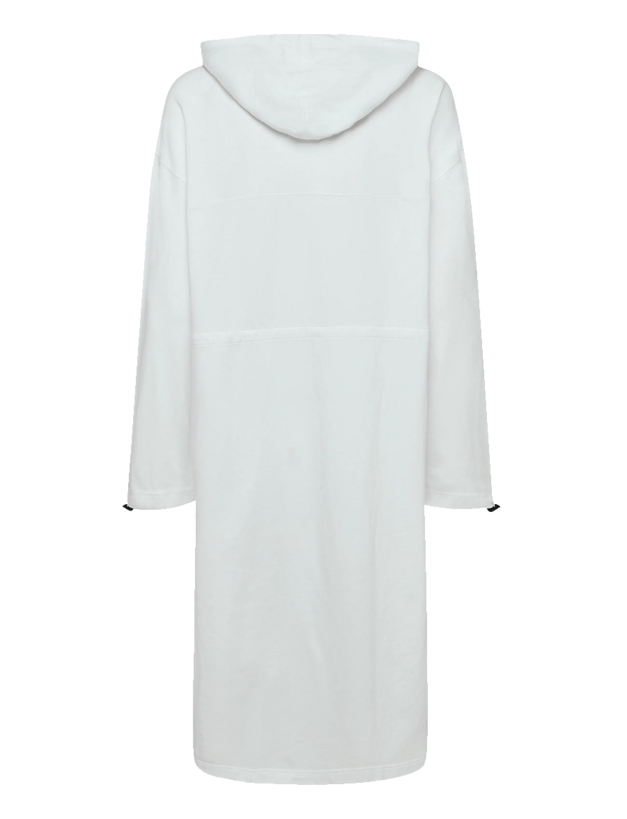 Maison Kitsune - HOODIE DRESS - konfirmation - white - 2