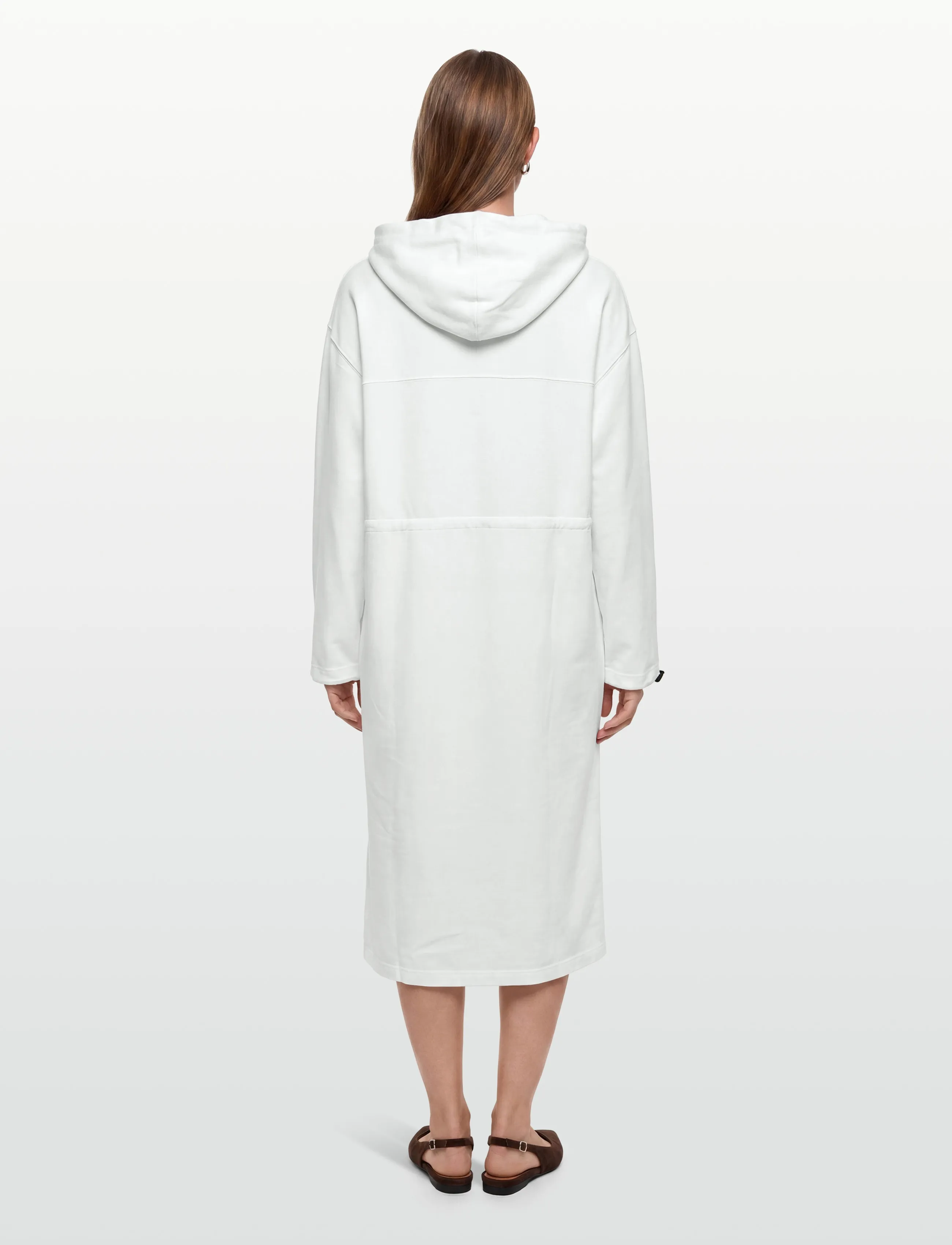 Maison Kitsune - HOODIE DRESS - white - 4