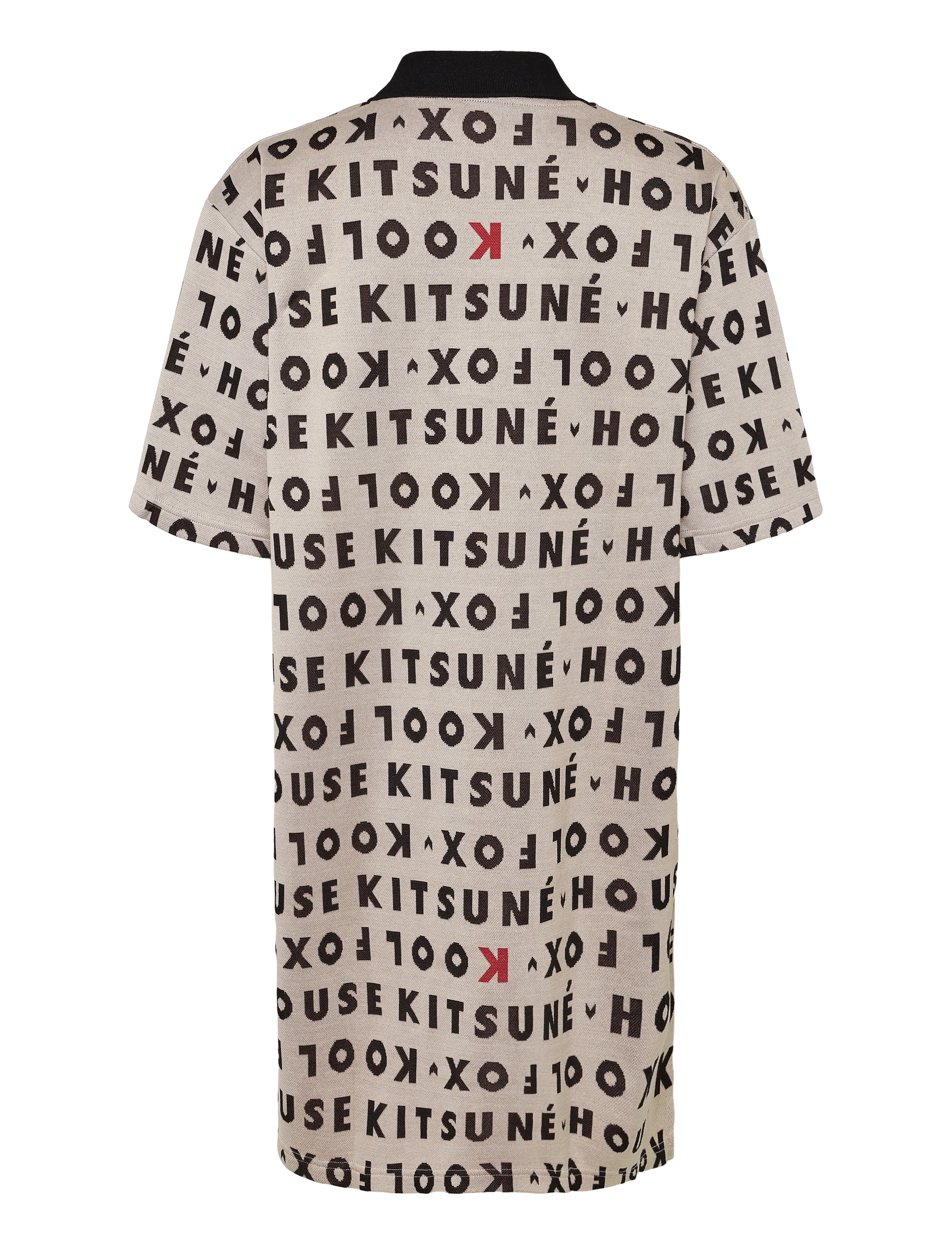 Maison Kitsune - POLO DRESS - konfirmatsioon - white - 1