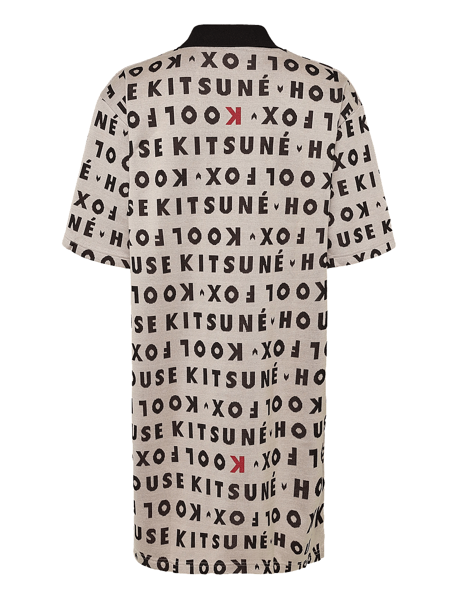 Maison Kitsune - POLO DRESS - konfirmatsioon - white - 1