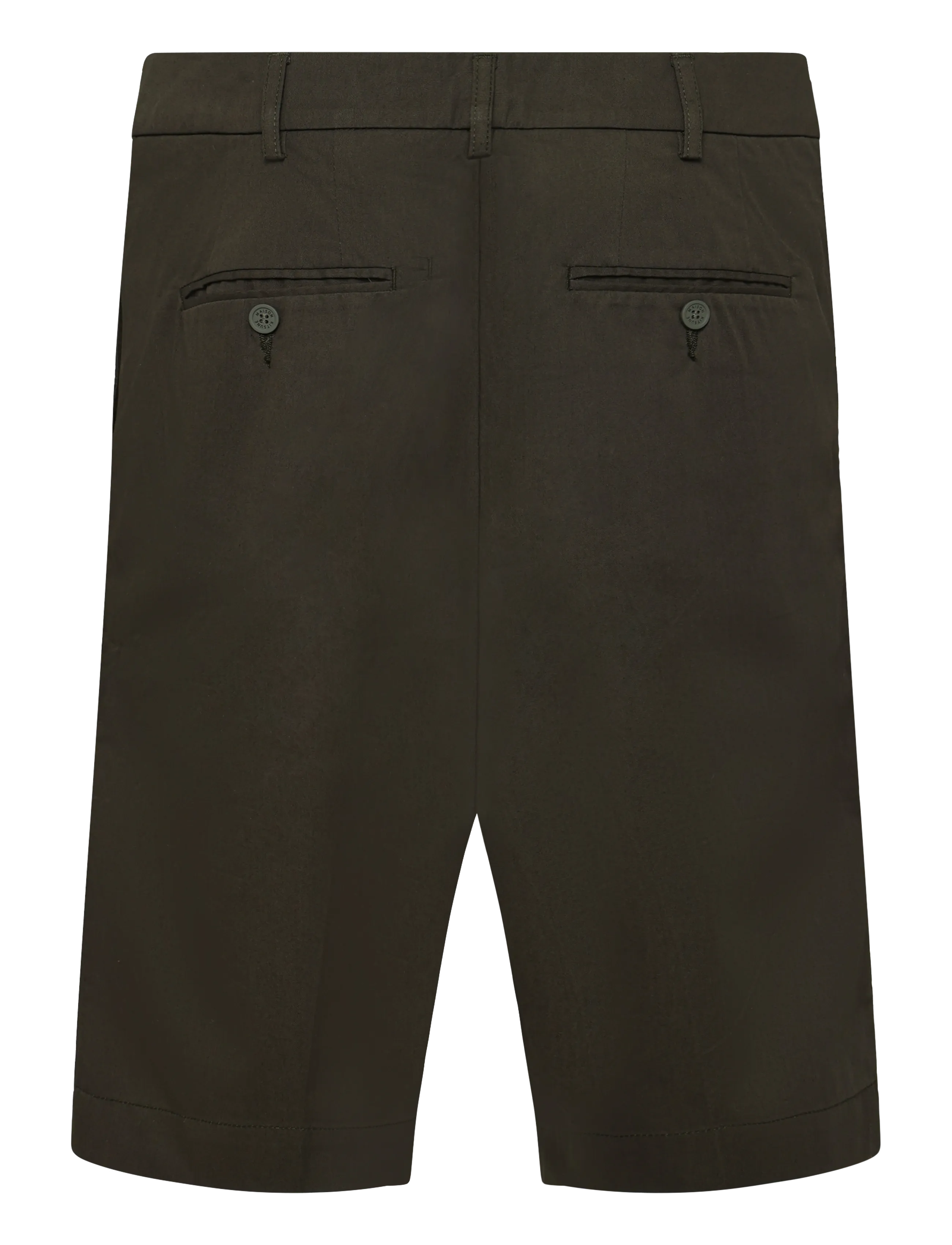 Maison Kitsune - STRAIGHT BERMUDA - lühikesed chino-püksid - khaki - 1