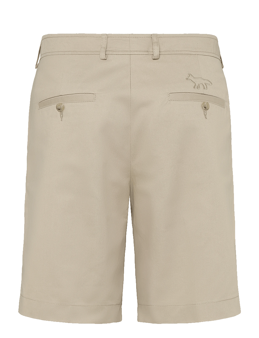 Maison Kitsune - TAILORED SHORTS - lühikesed chino-püksid - beige - 2