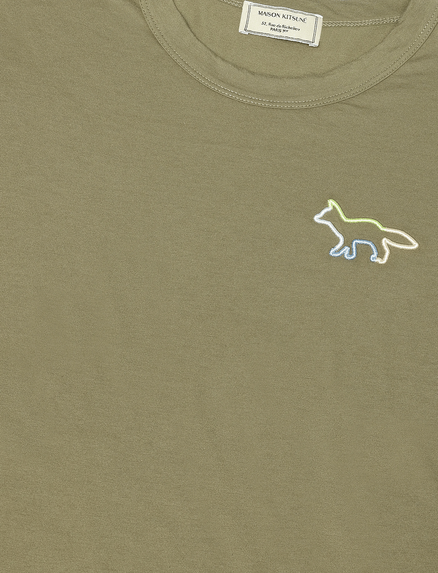 Maison Kitsune - FITTED TEE-SHIRT - t-shirts - khaki - 2
