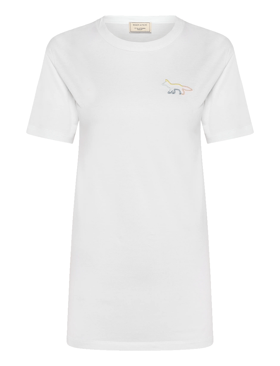 Maison Kitsune - FITTED TEE-SHIRT - t-shirts - white - 0