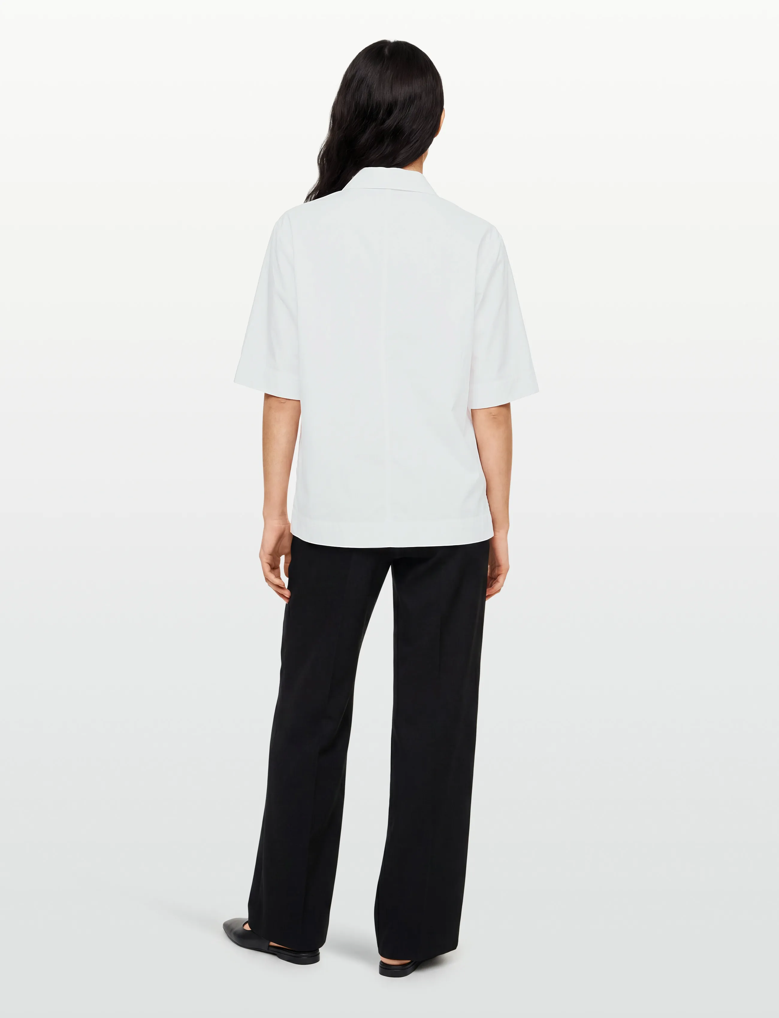 Maison Kitsune - SHORT SLEEVES SHIRT - white - 4