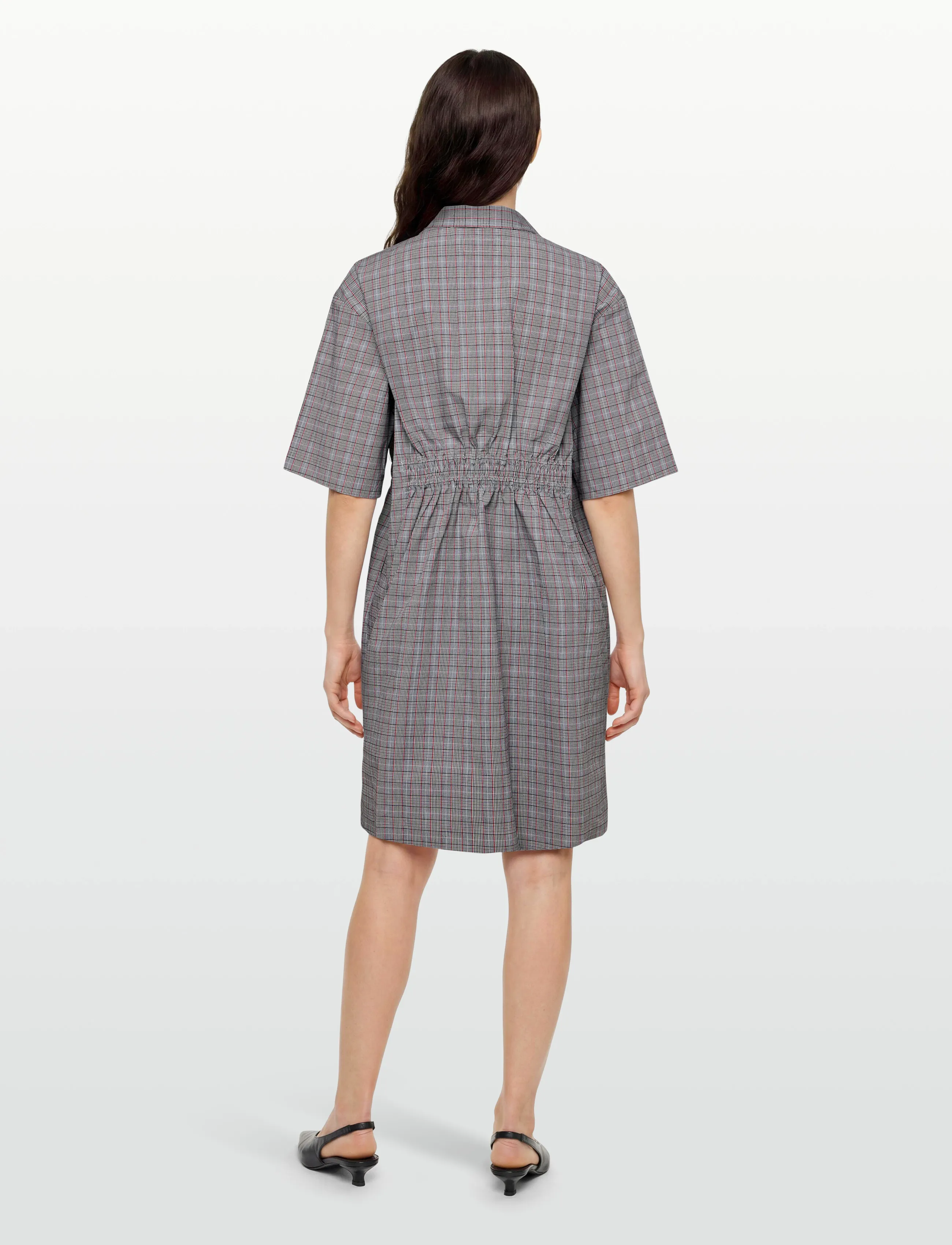 Maison Kitsune - BUTTONED POLO DRESS - black - 4