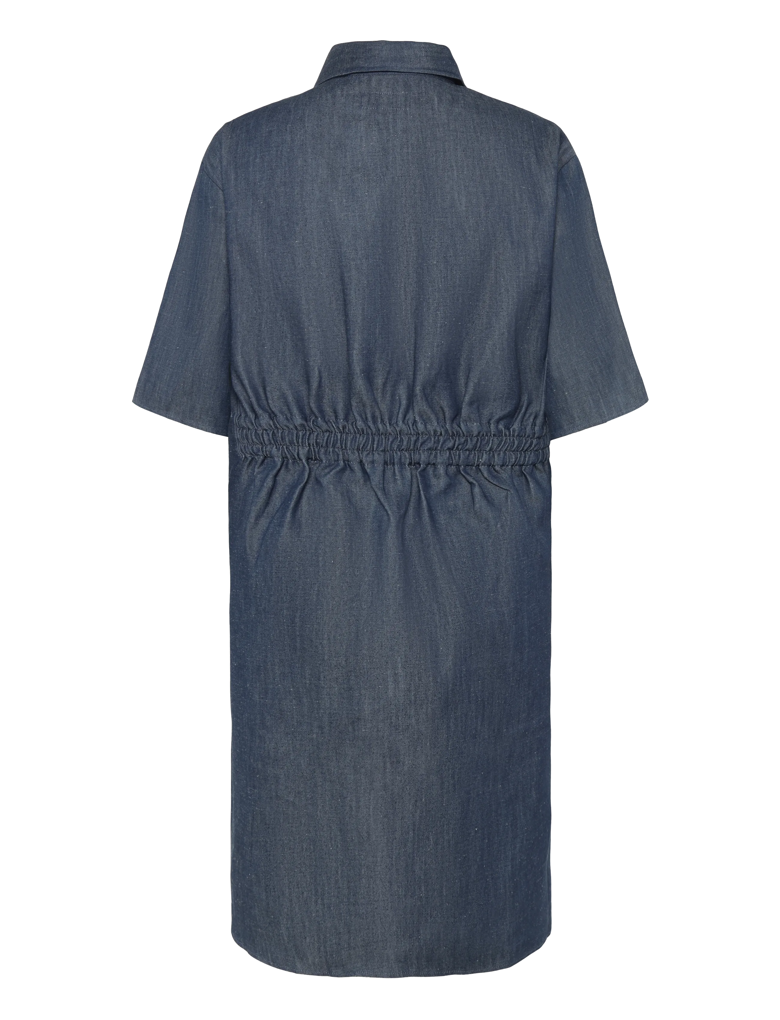Maison Kitsune - BUTTONED POLO DRESS - indigo - 1