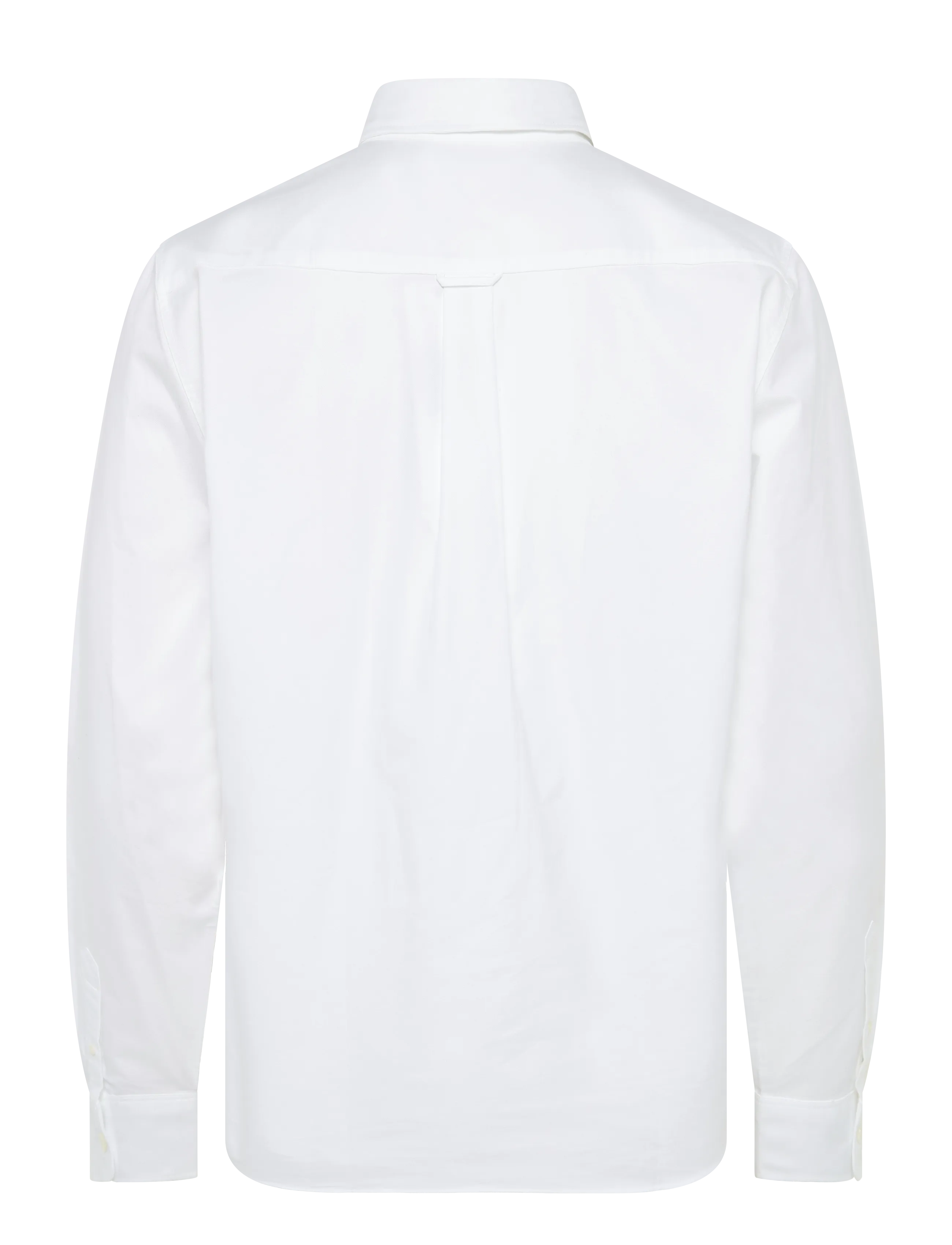 Maison Kitsune - TRICOLOR FOX PATCH CLASSIC SHIRT BD - white - 1