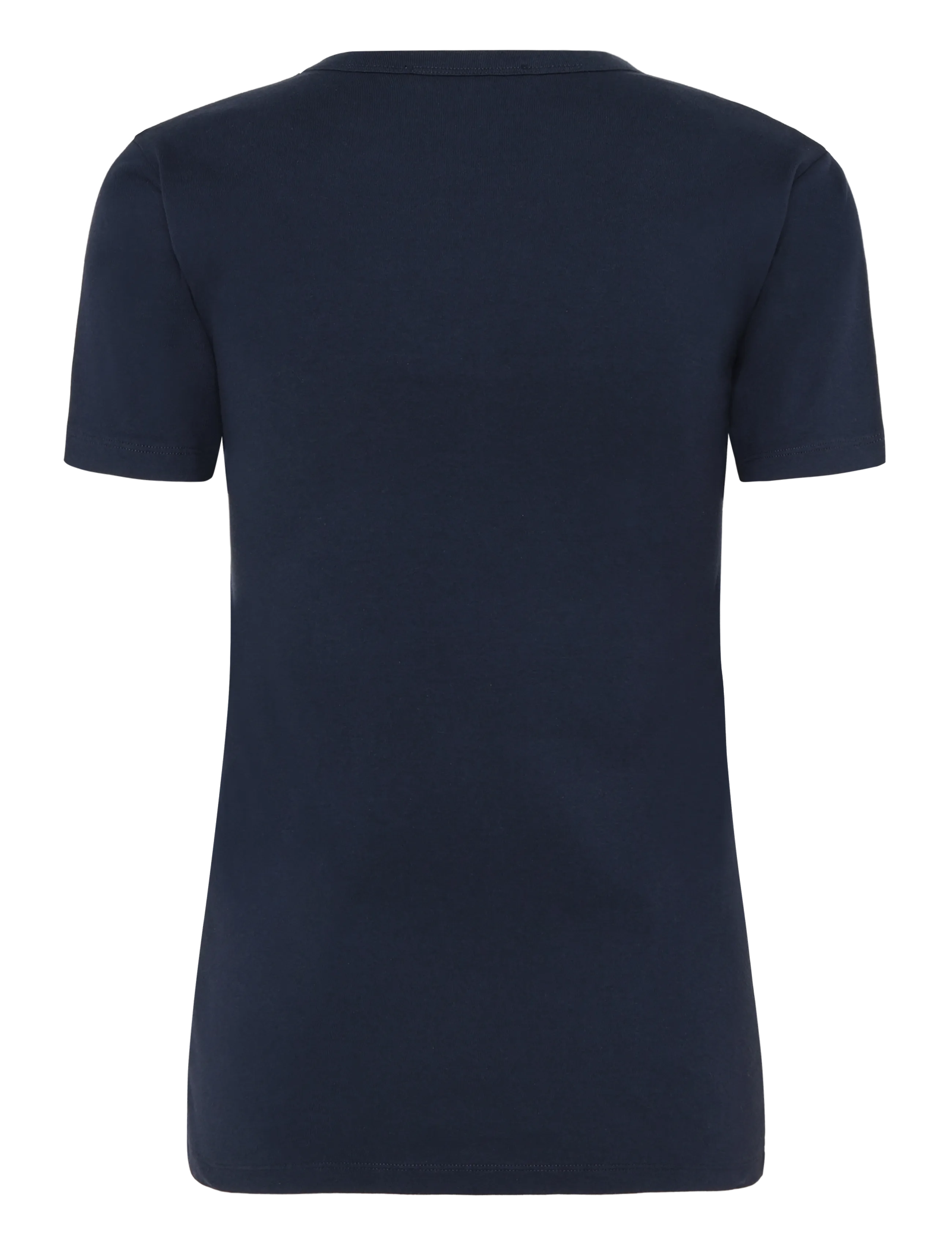 Maison Kitsune - PROFILE FOX PATCH FITTED TEE-SHIRT - navy - 2