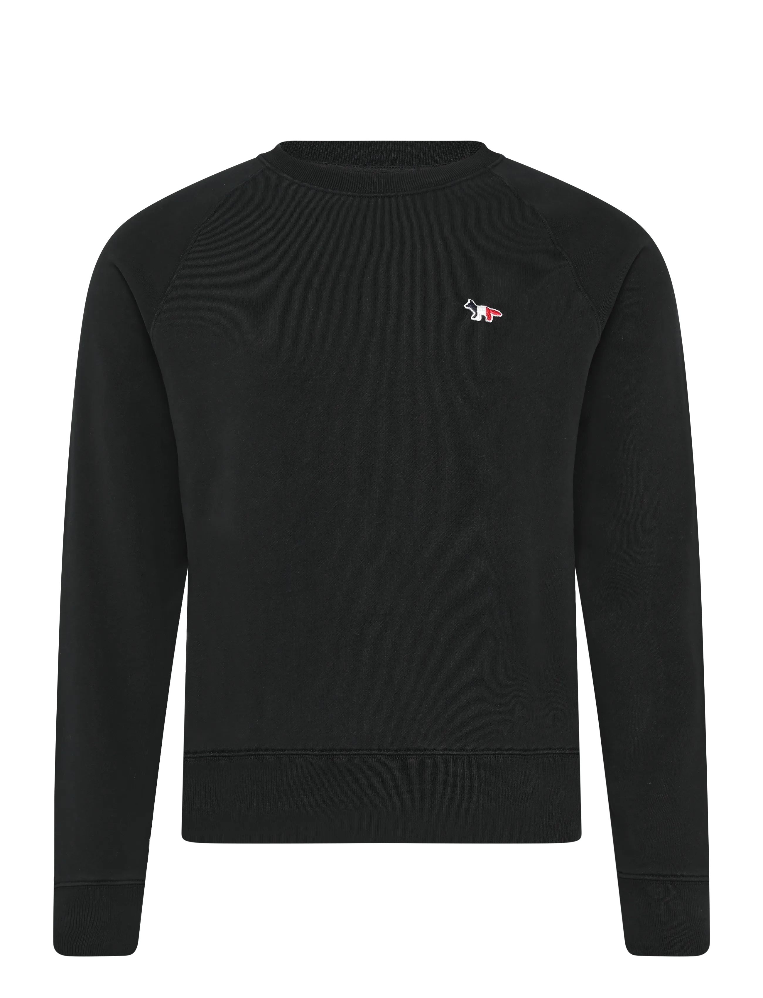 Tricolor Fox Patch Adjusted Sweatshirt